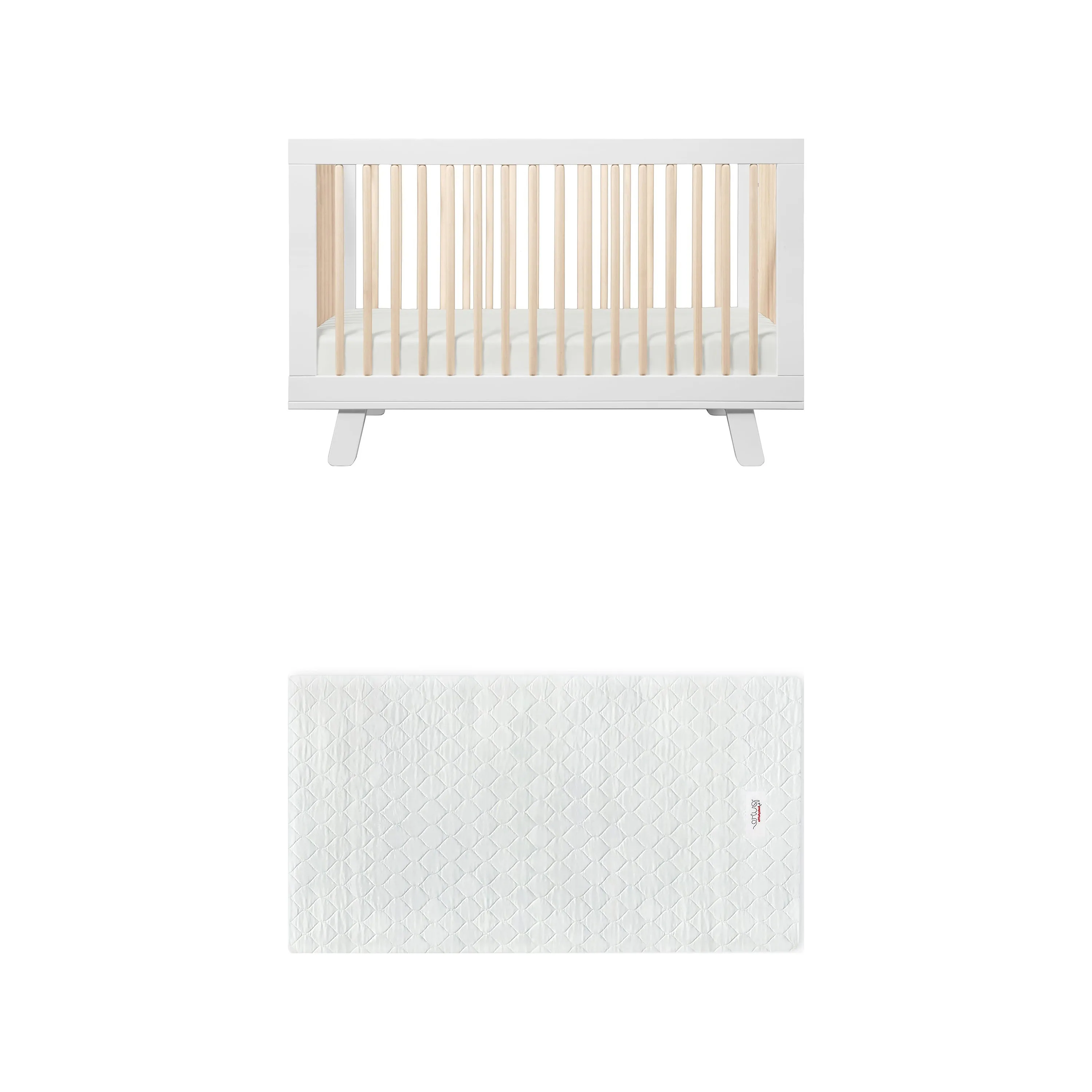 Hudson 3-in-1 Convertible Crib with Conversion Kit