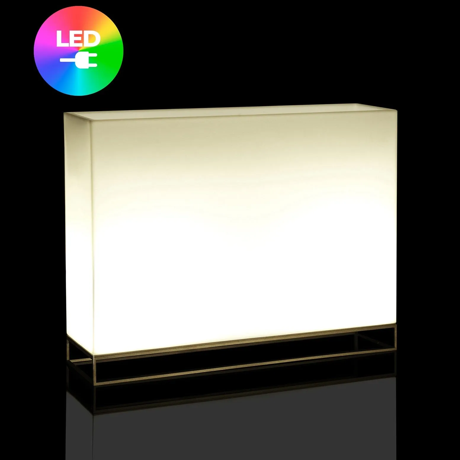 Illuminated Vela Wall Planter