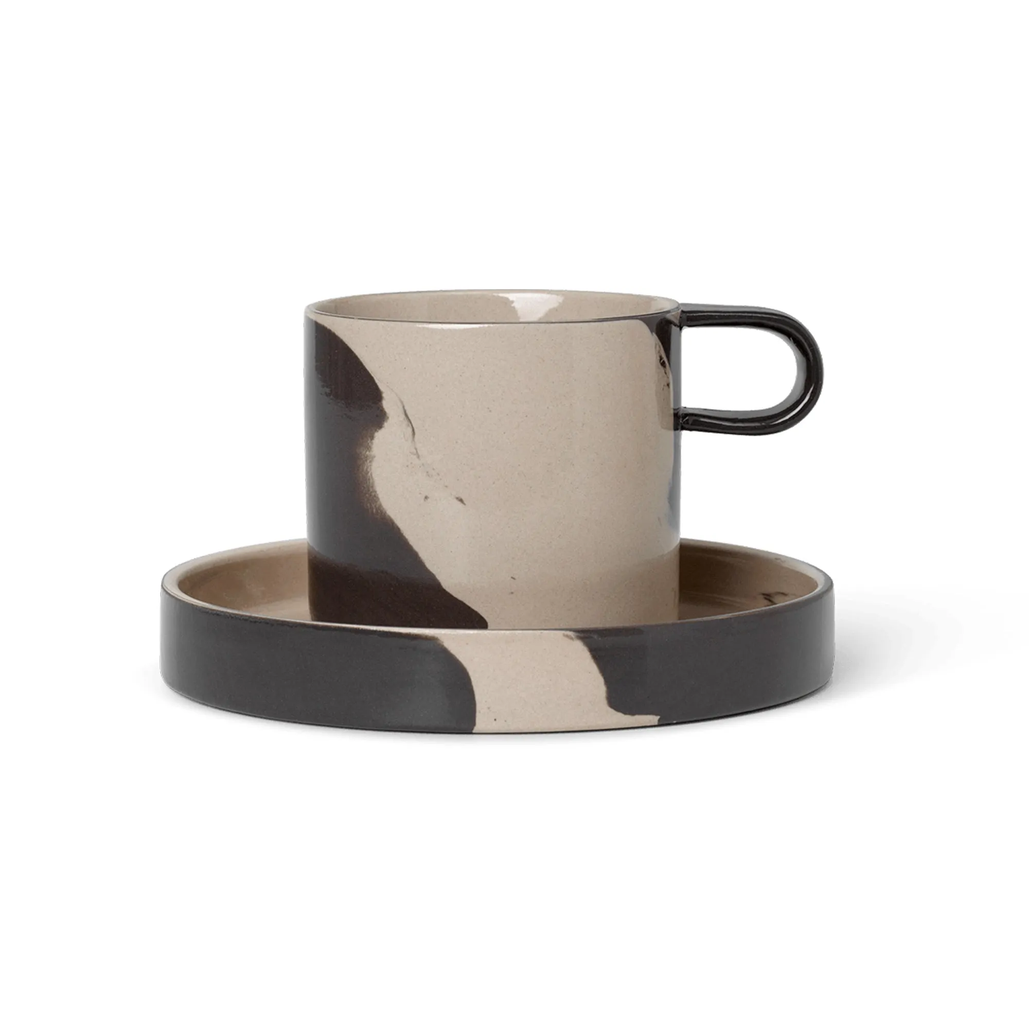 Inlay Cup with Saucer
