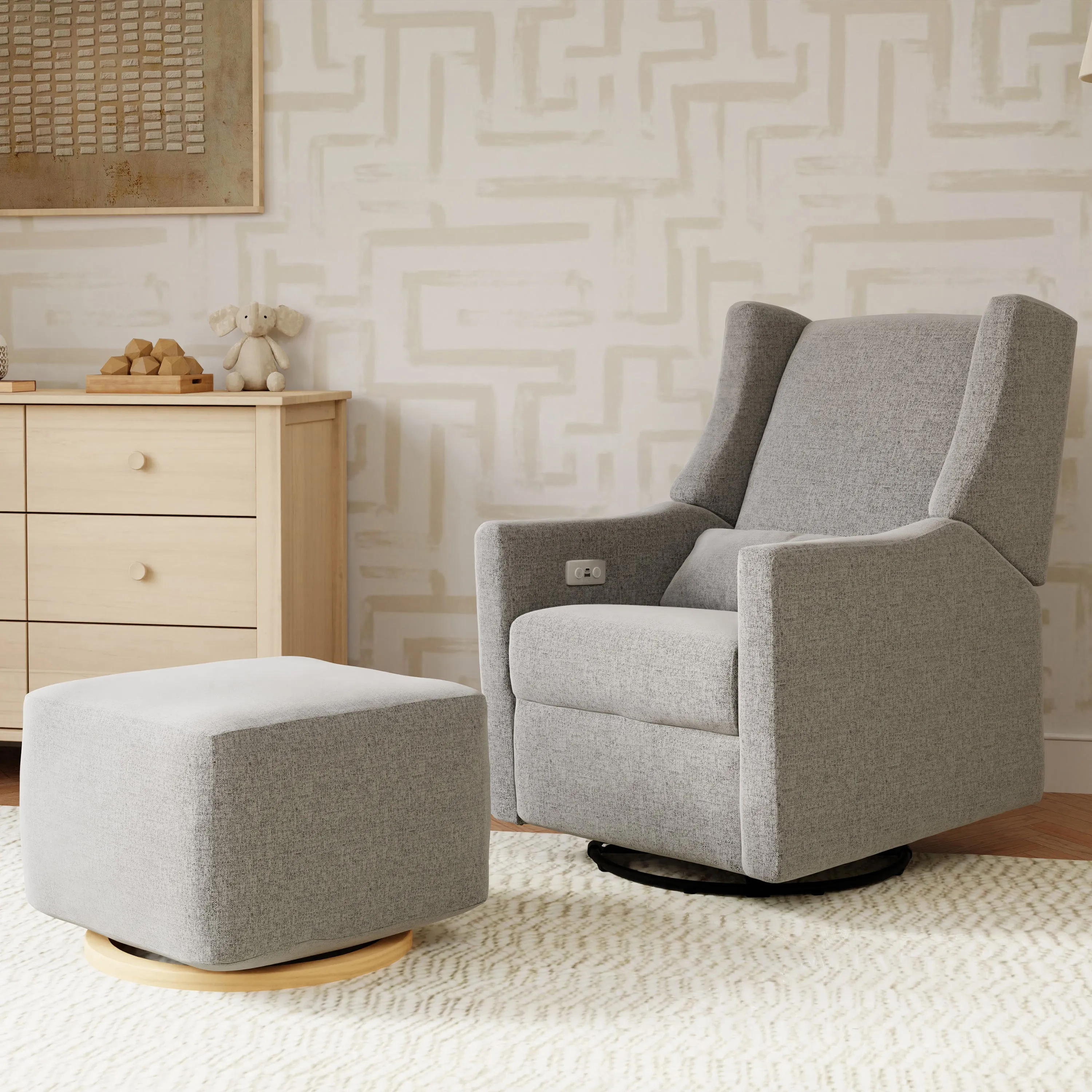Kiwi Glider Recliner w/ Electronic Control and USB