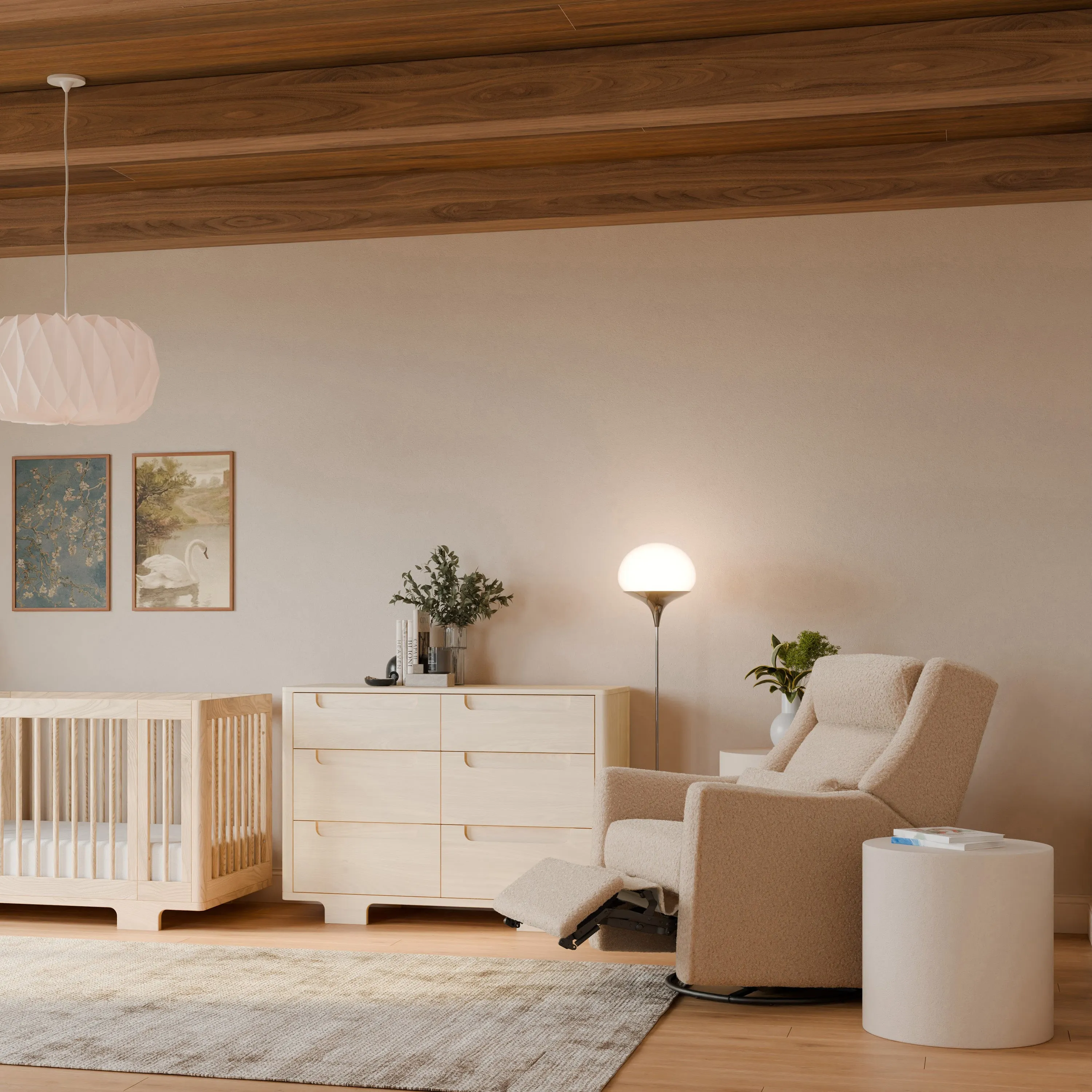 Kiwi Plus Glider Recliner with Electronic Control and USB