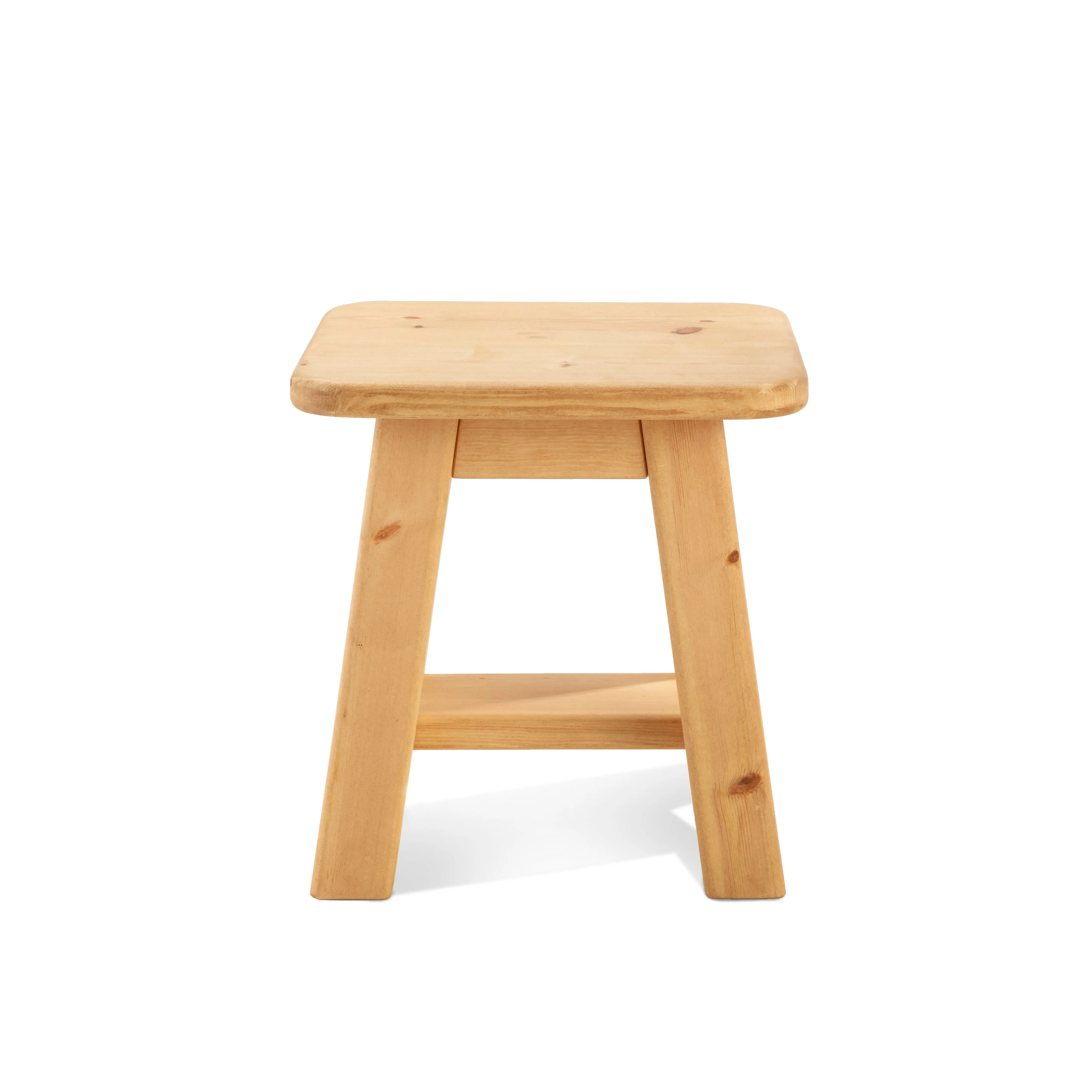 Lambton Bedside Table Stool With Shelf Funky Chunky