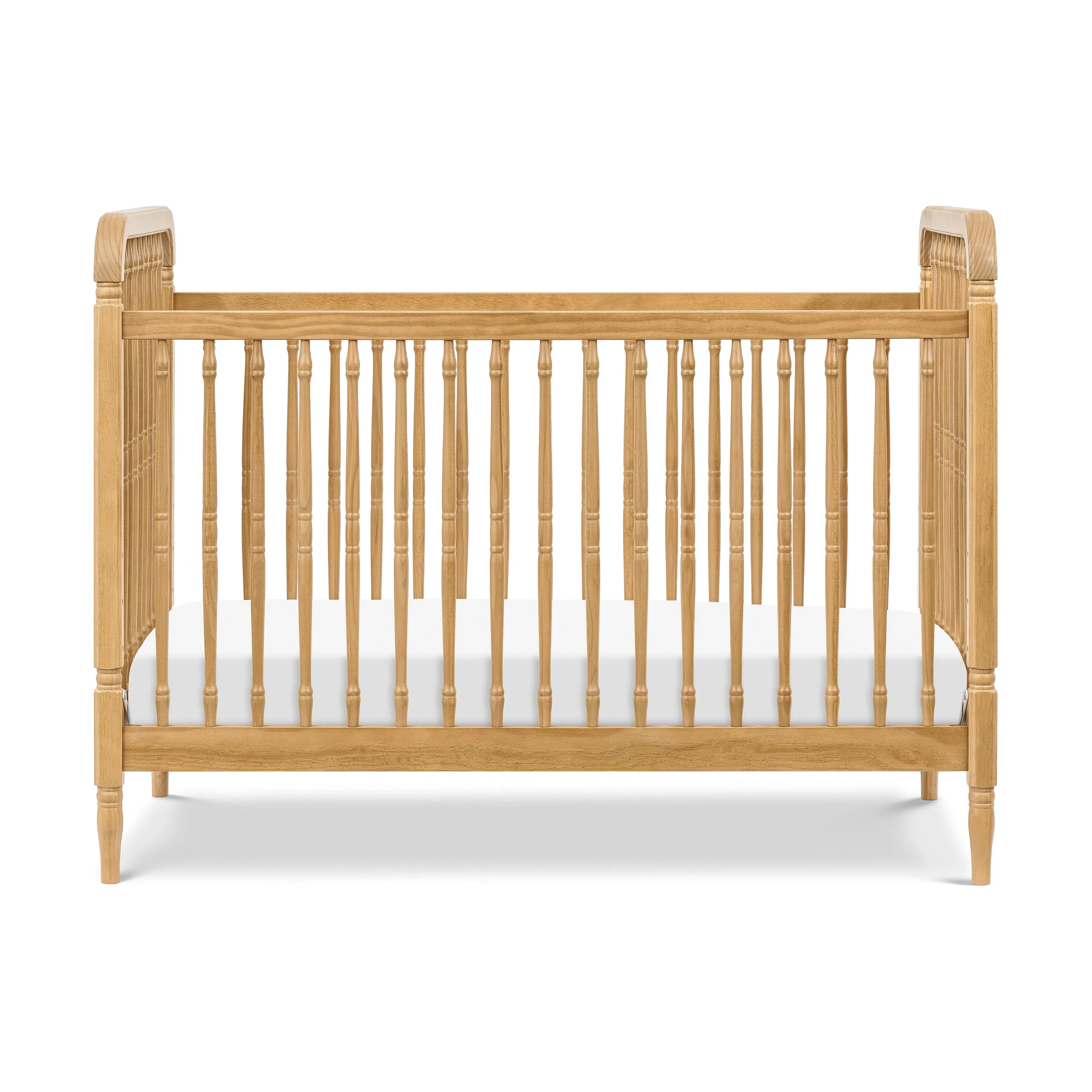 Liberty 3-in-1 Convertible Spindle Crib with Toddler Bed Conversion Kit