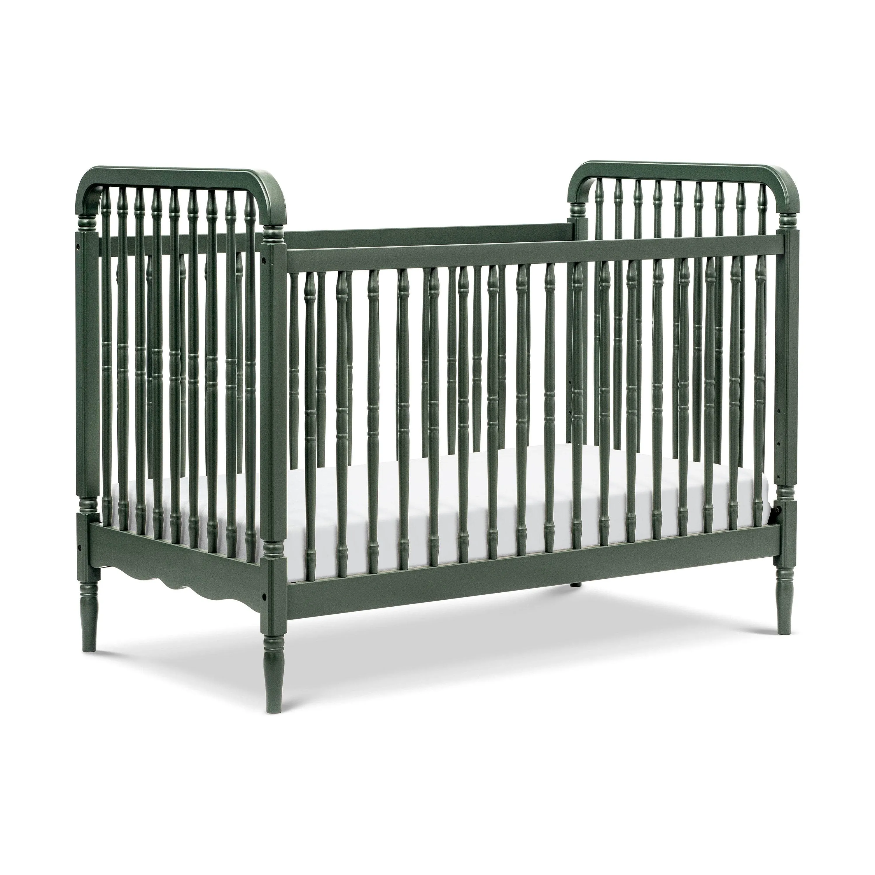 Liberty 3-in-1 Convertible Spindle Crib with Toddler Bed Conversion Kit