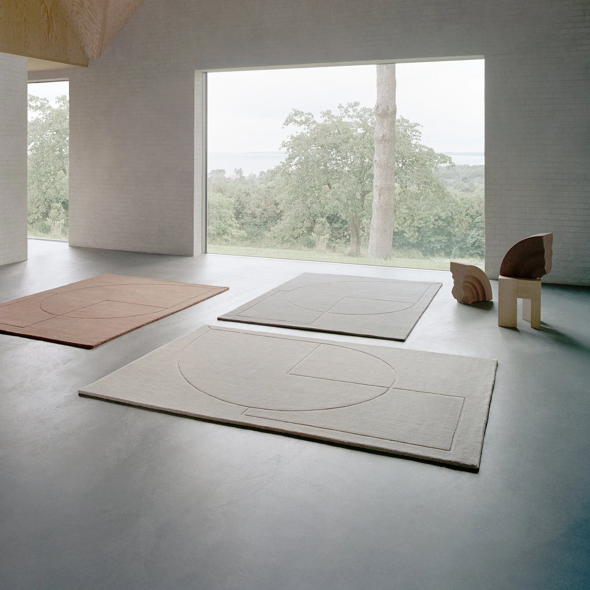 Lineal Poem Rug