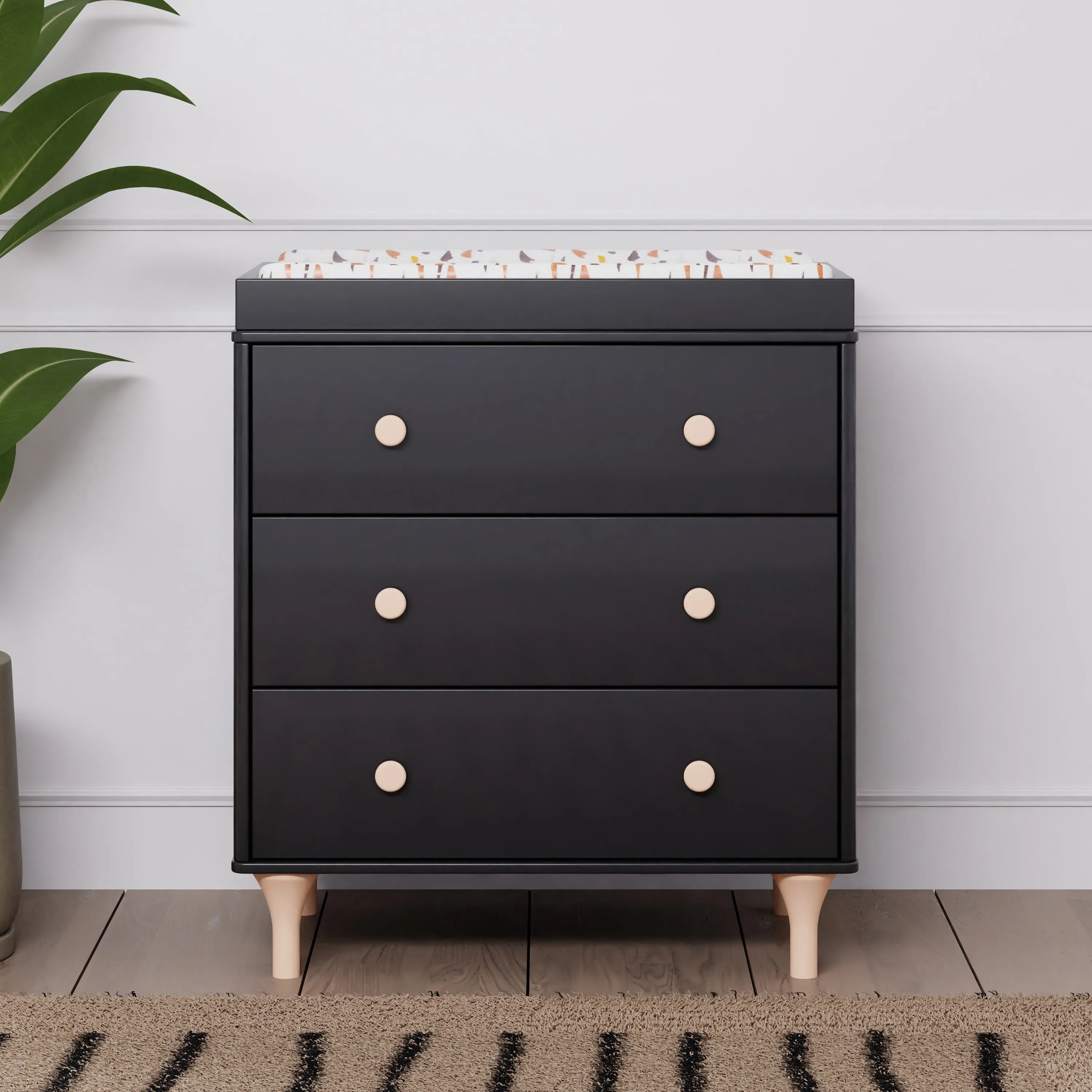 Lolly 3 Drawer Dresser Changer with Removable Changing Tray