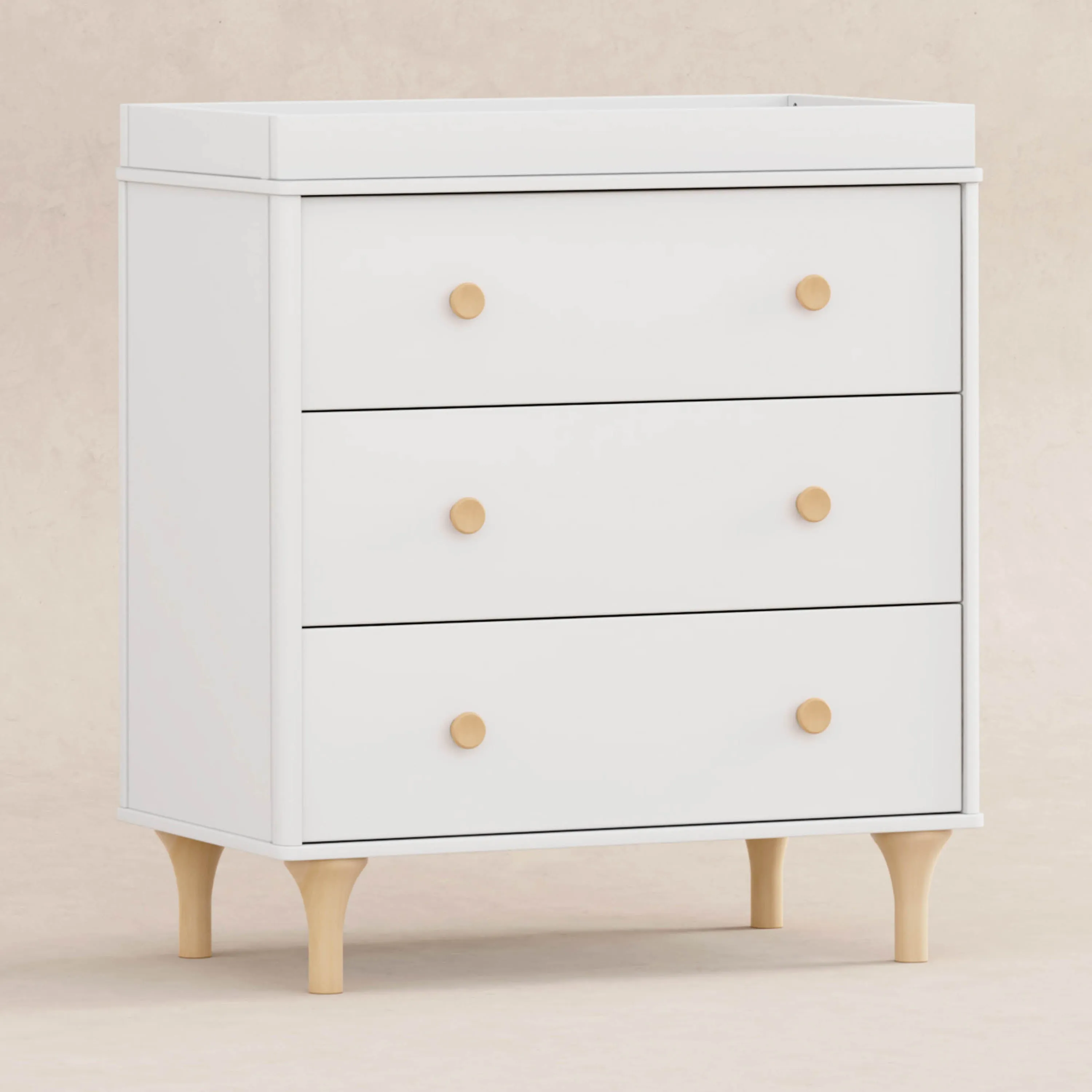Lolly 3 Drawer Dresser Changer with Removable Changing Tray