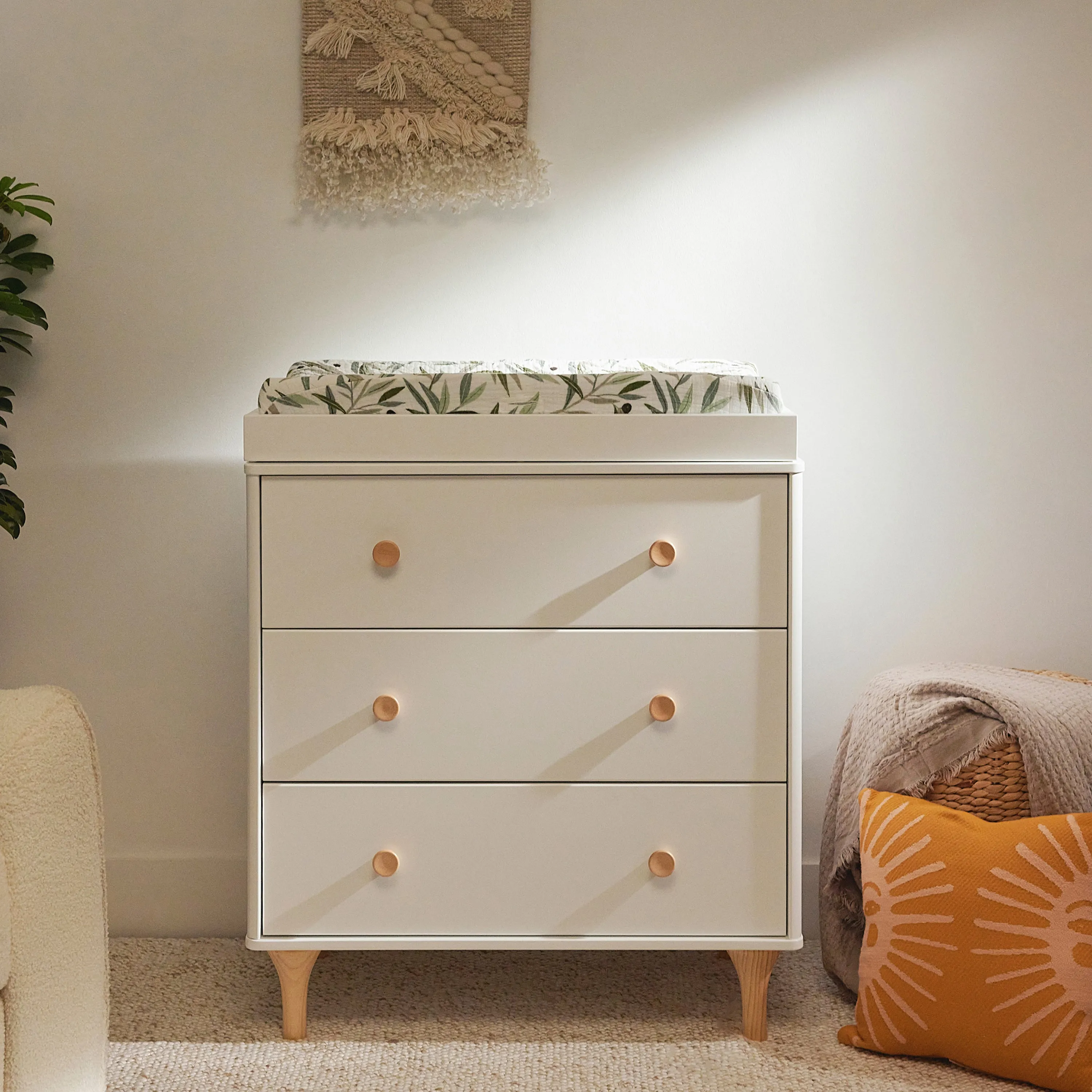 Lolly 3 Drawer Dresser Changer with Removable Changing Tray