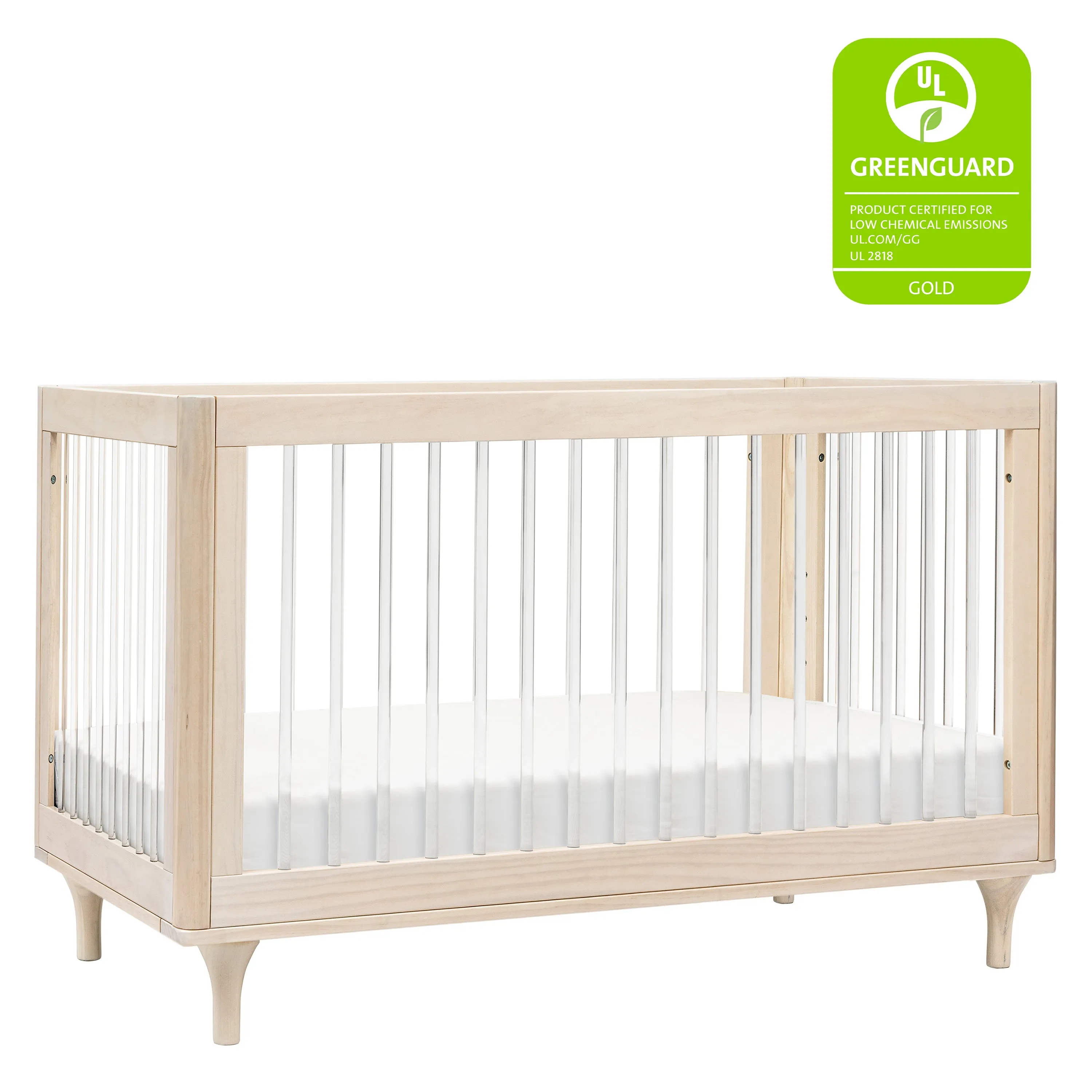 Lolly 3-in-1 Convertible Crib with Conversion Kit