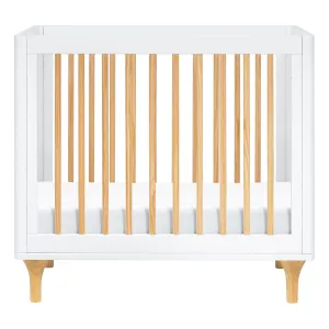 Lolly 4-in-1 Convertible Mini Crib and Twin Bed with Toddler Bed Conversion Kit