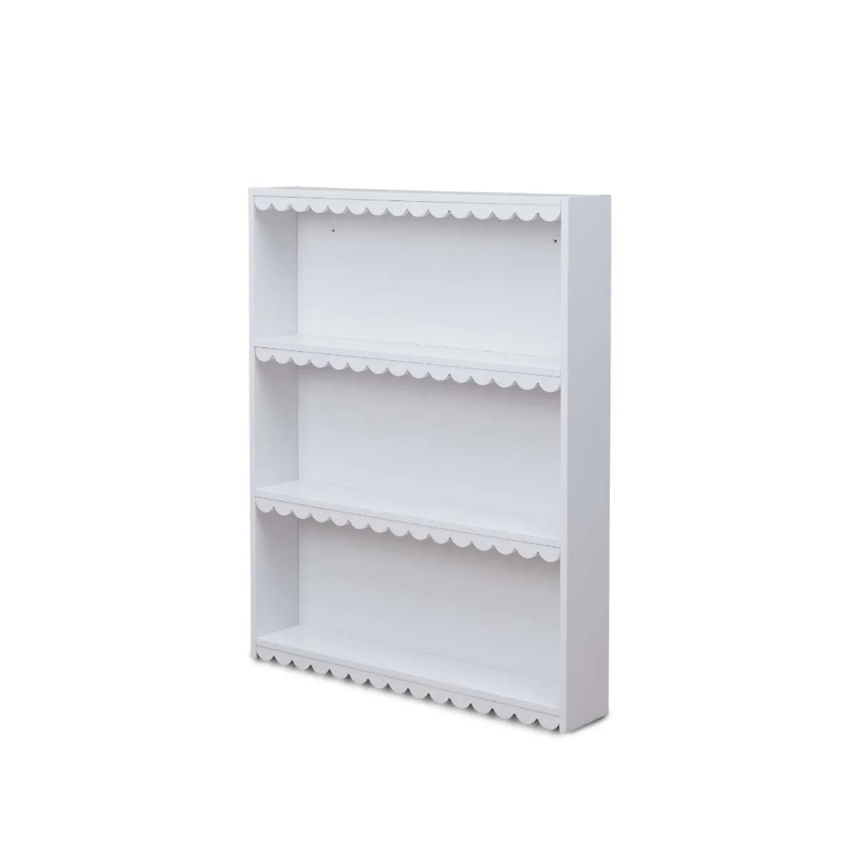Maisie Scalloped Wall Shelf Mocka