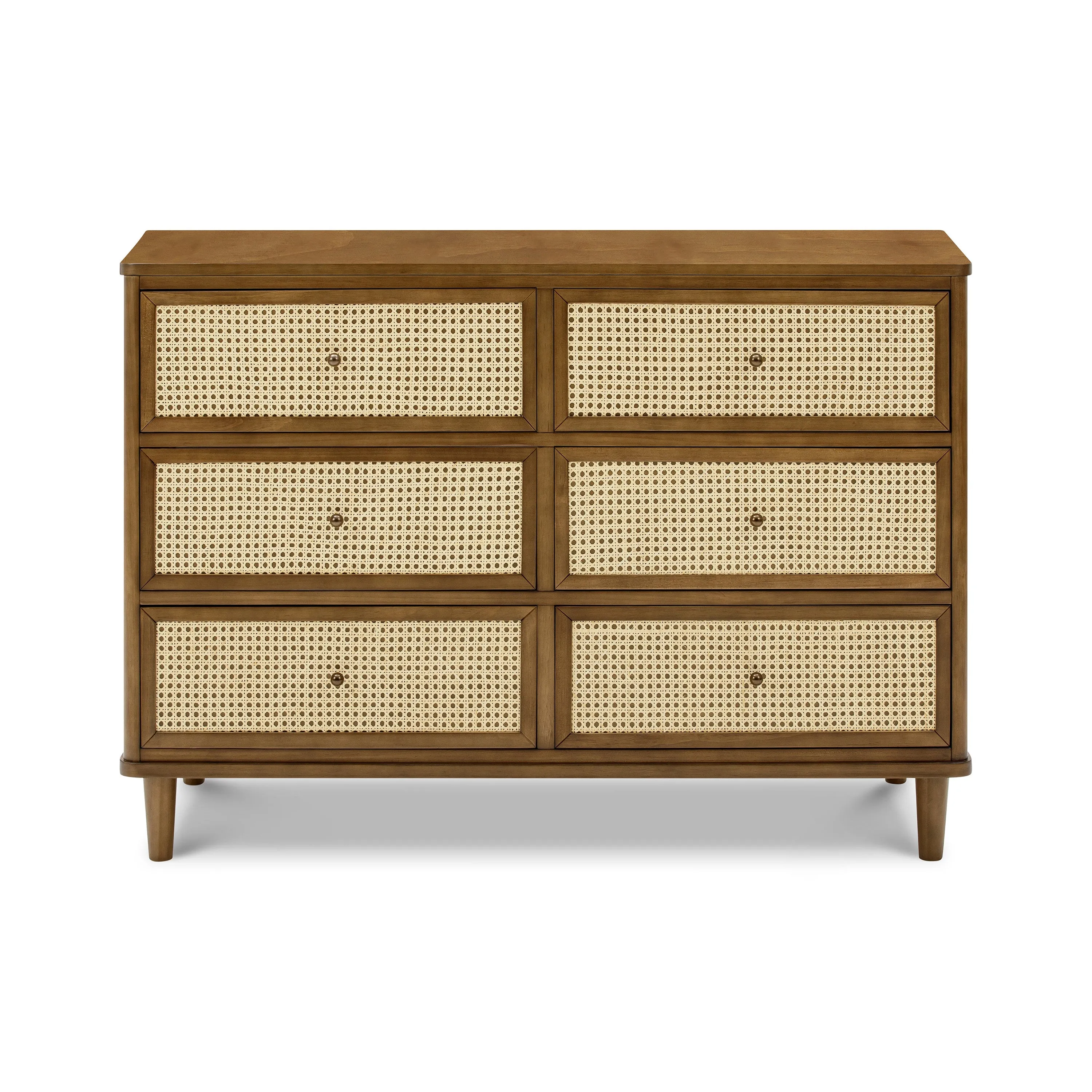 Marin with Cane 6 Drawer Dresser