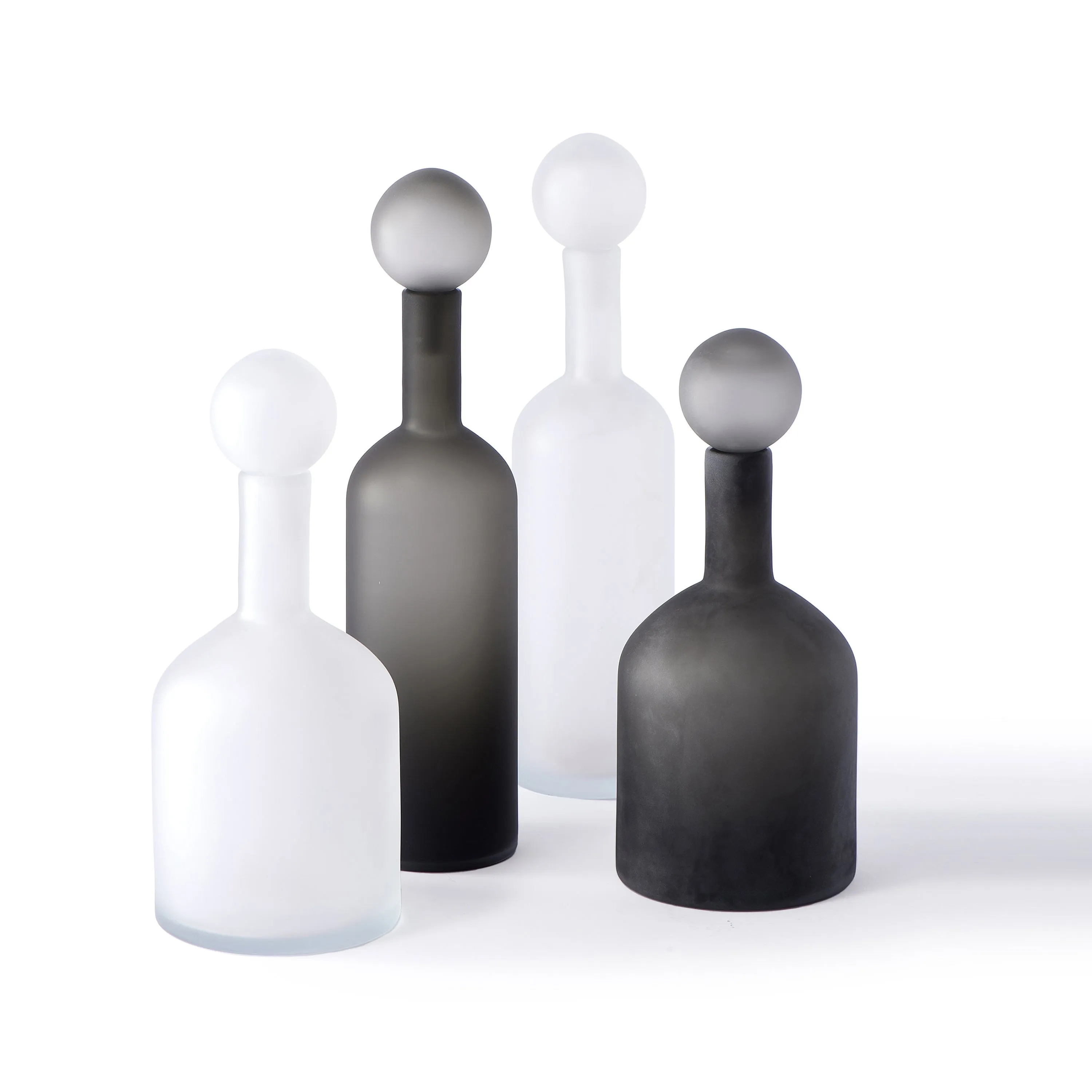 Matte Bubbles and Bottles (Set of 4)