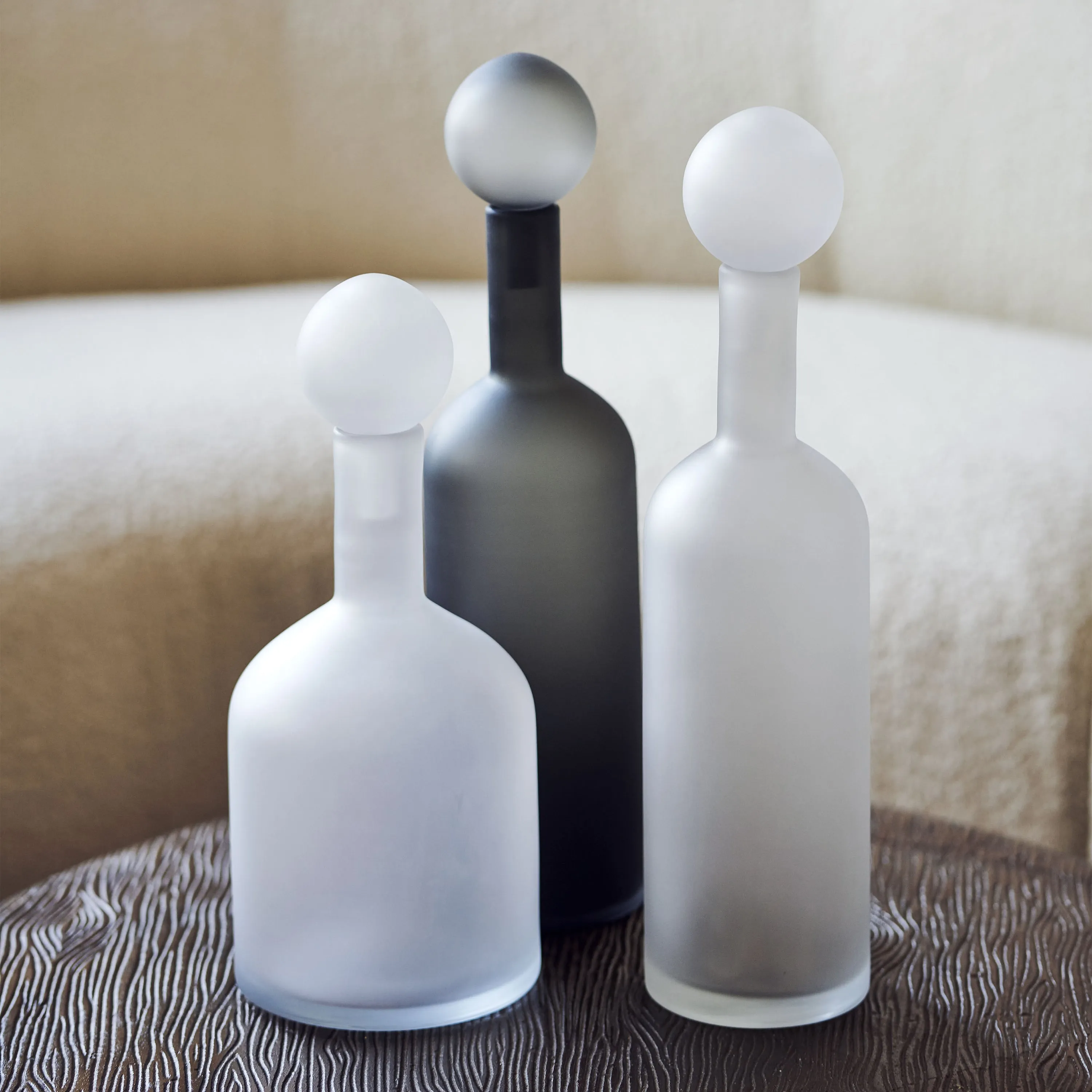 Matte Bubbles and Bottles (Set of 4)
