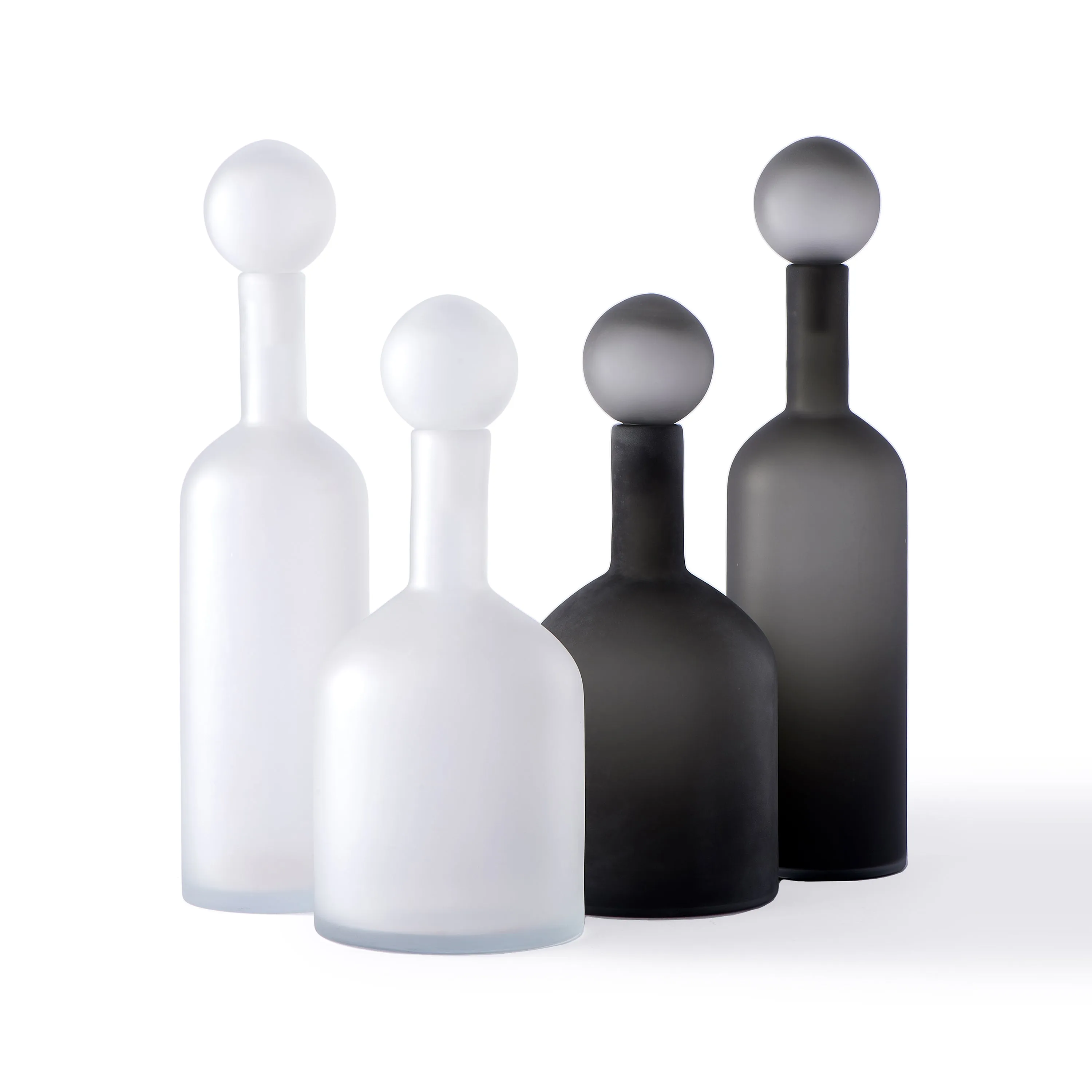 Matte Bubbles and Bottles (Set of 4)