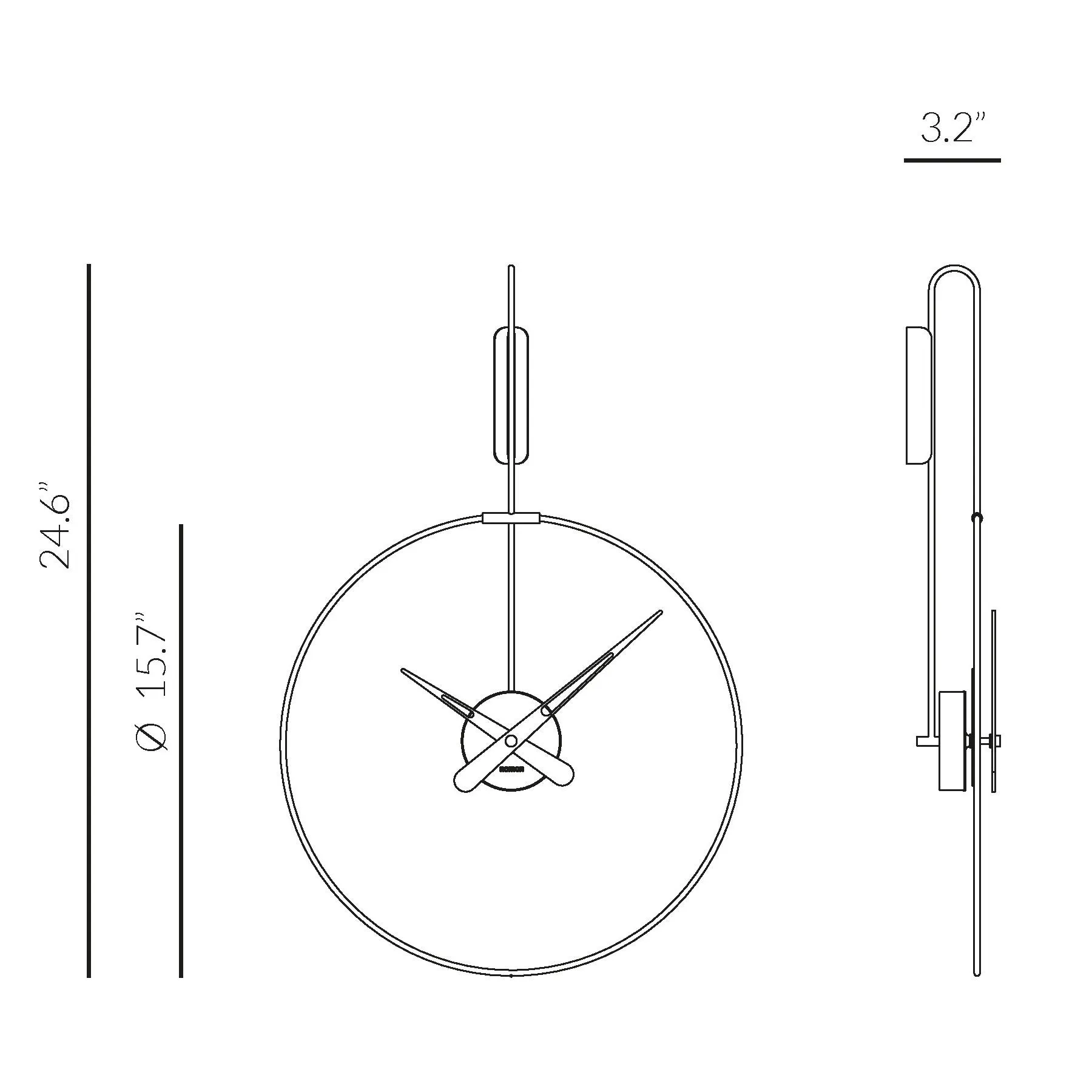 Micro Daro Clock