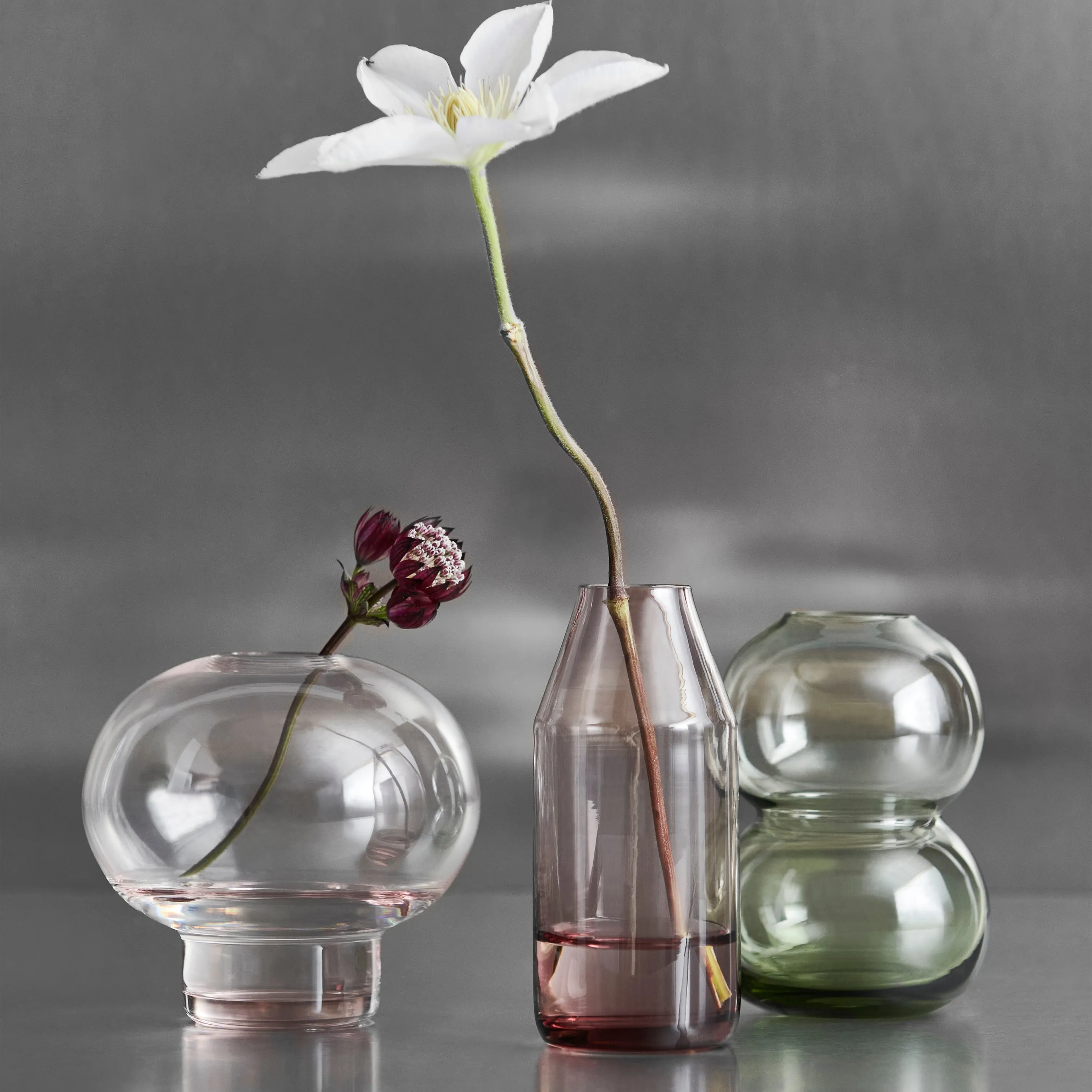 Midsummer Mini Red Clover Vase
