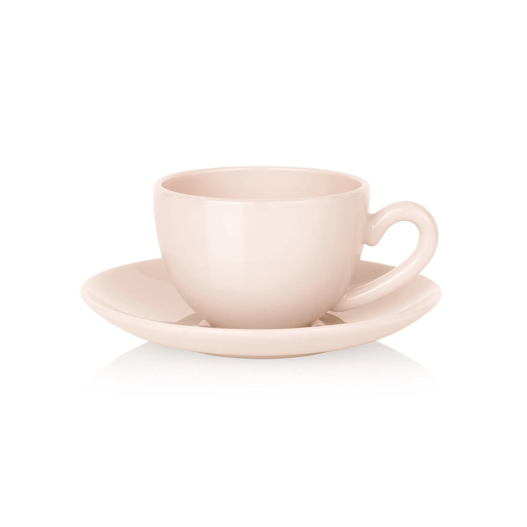 Milk Cup With Saucer (Set of 4)