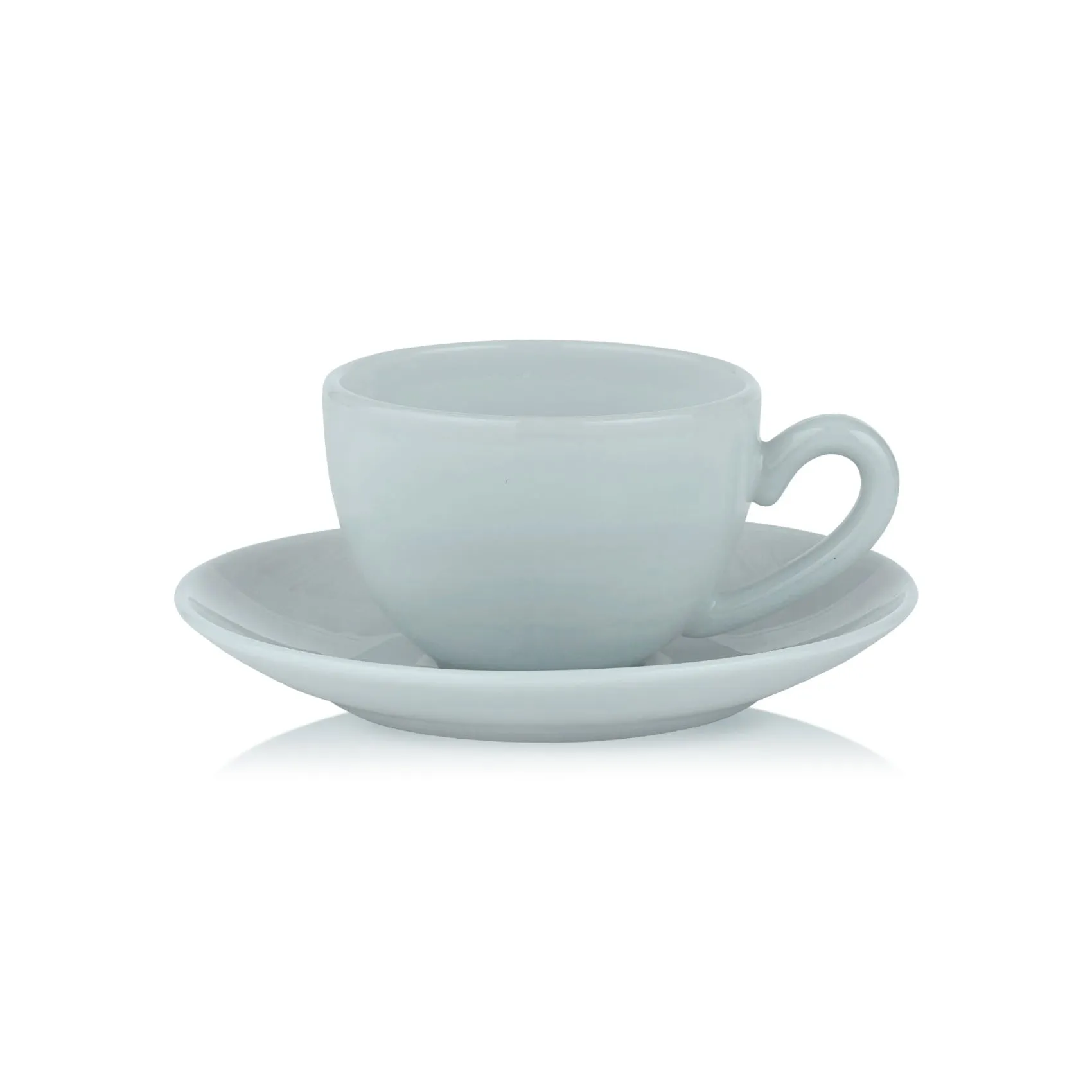Milk Cup With Saucer (Set of 4)