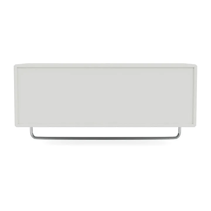 Montana Coat Shelf With Clothes Rack, Nordic White