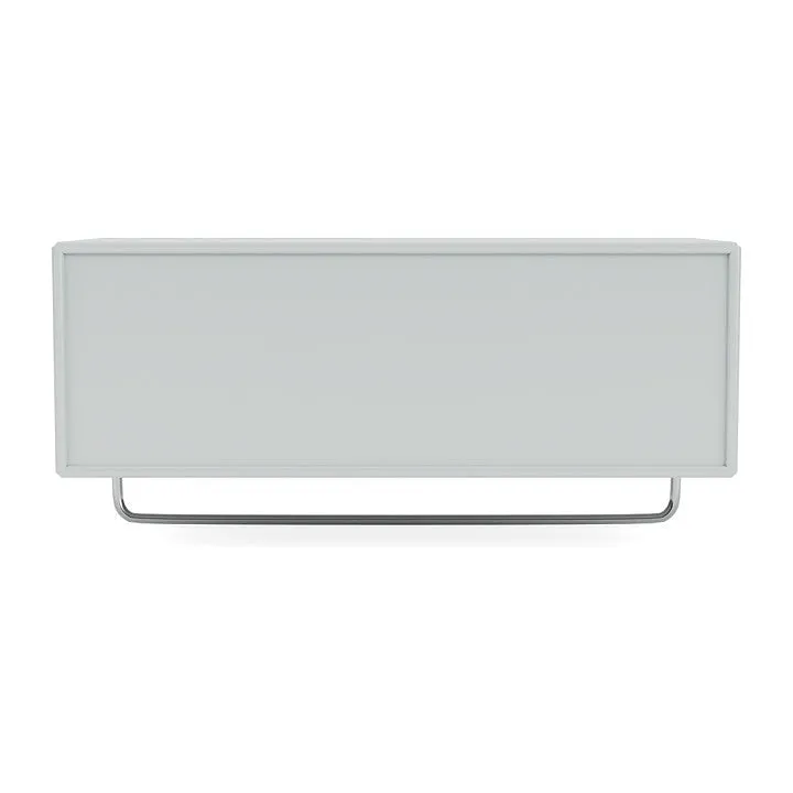 Montana Coat Shelf With Clothes Rack, Oyster Grey