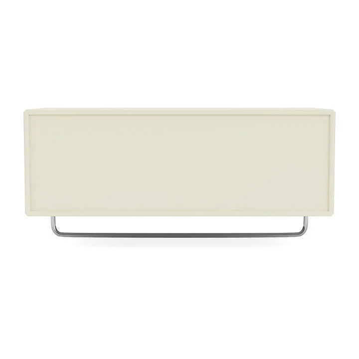 Montana Coat Shelf With Clothes Rack, Vanilla White