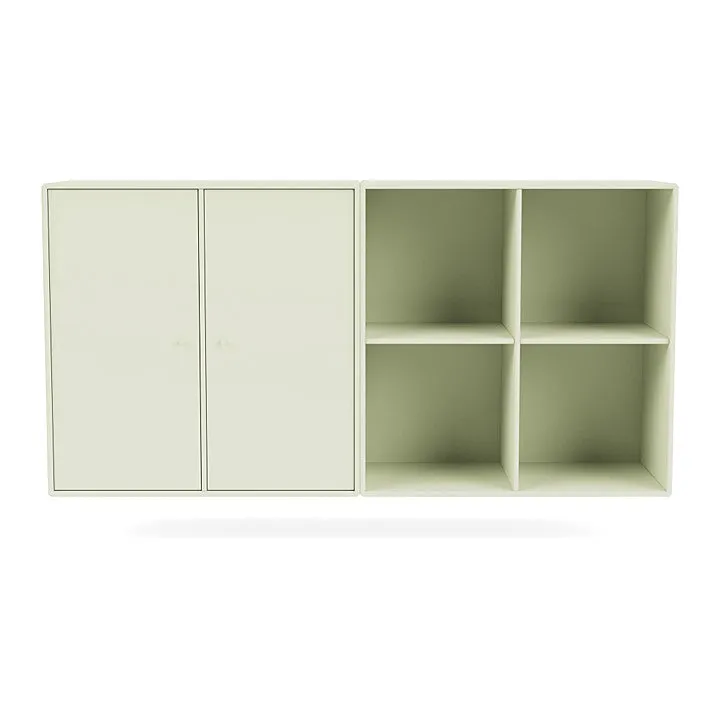Montana Pair Classic Sideboard With Suspension Rail, Pomelo Green