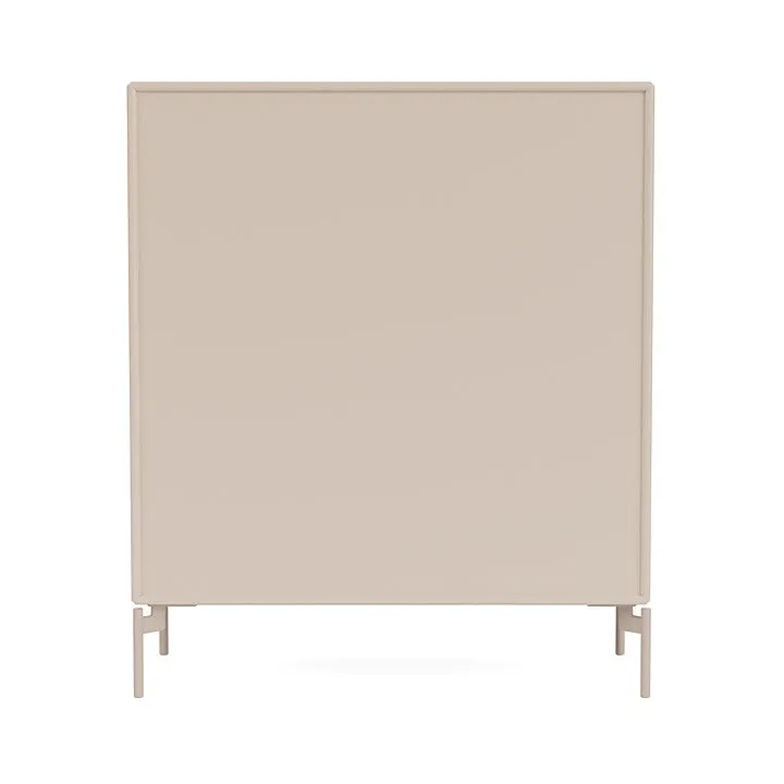 Montana Show Bookcase With Legs, Clay/Mushroom