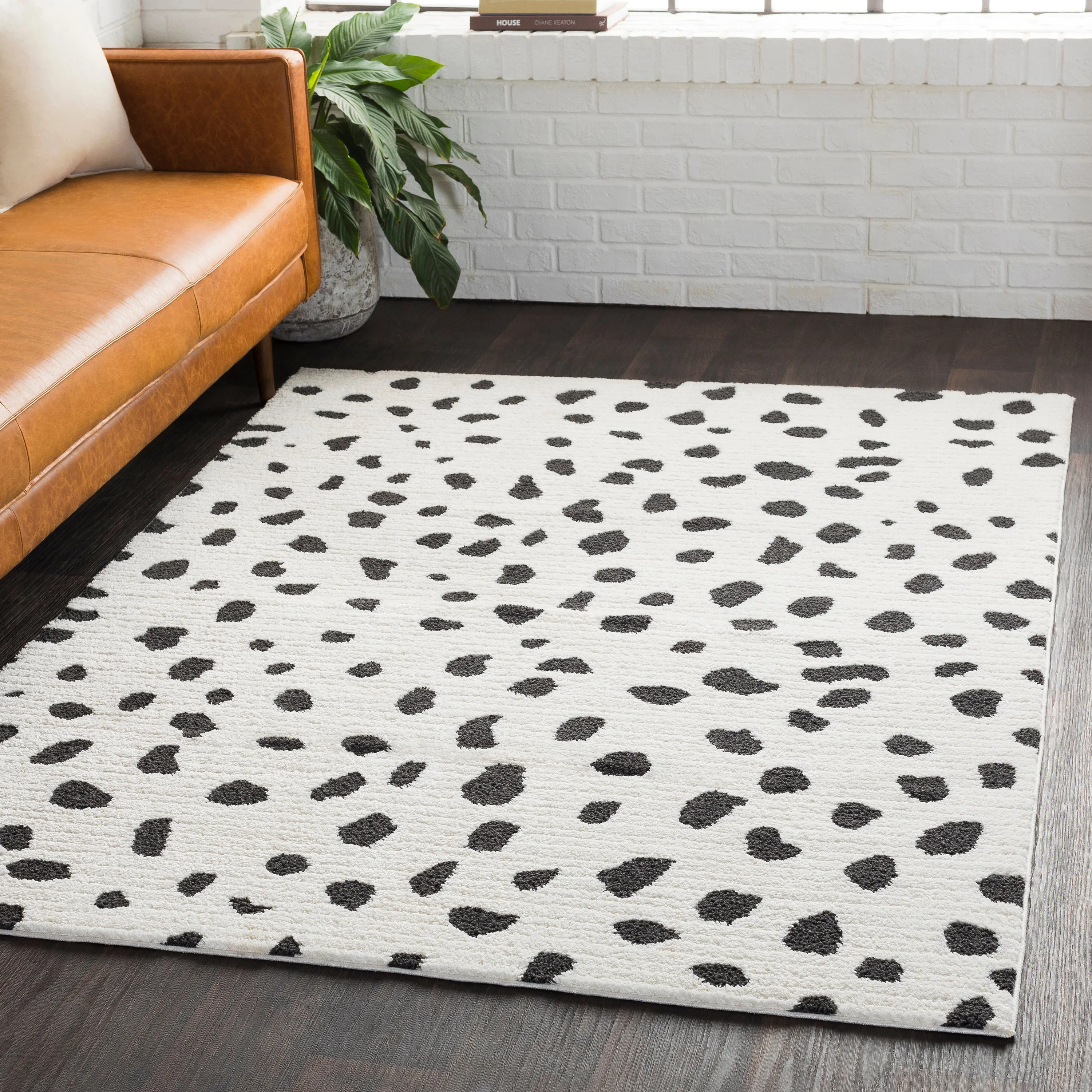 Moroccan Shag Rectangular Rug