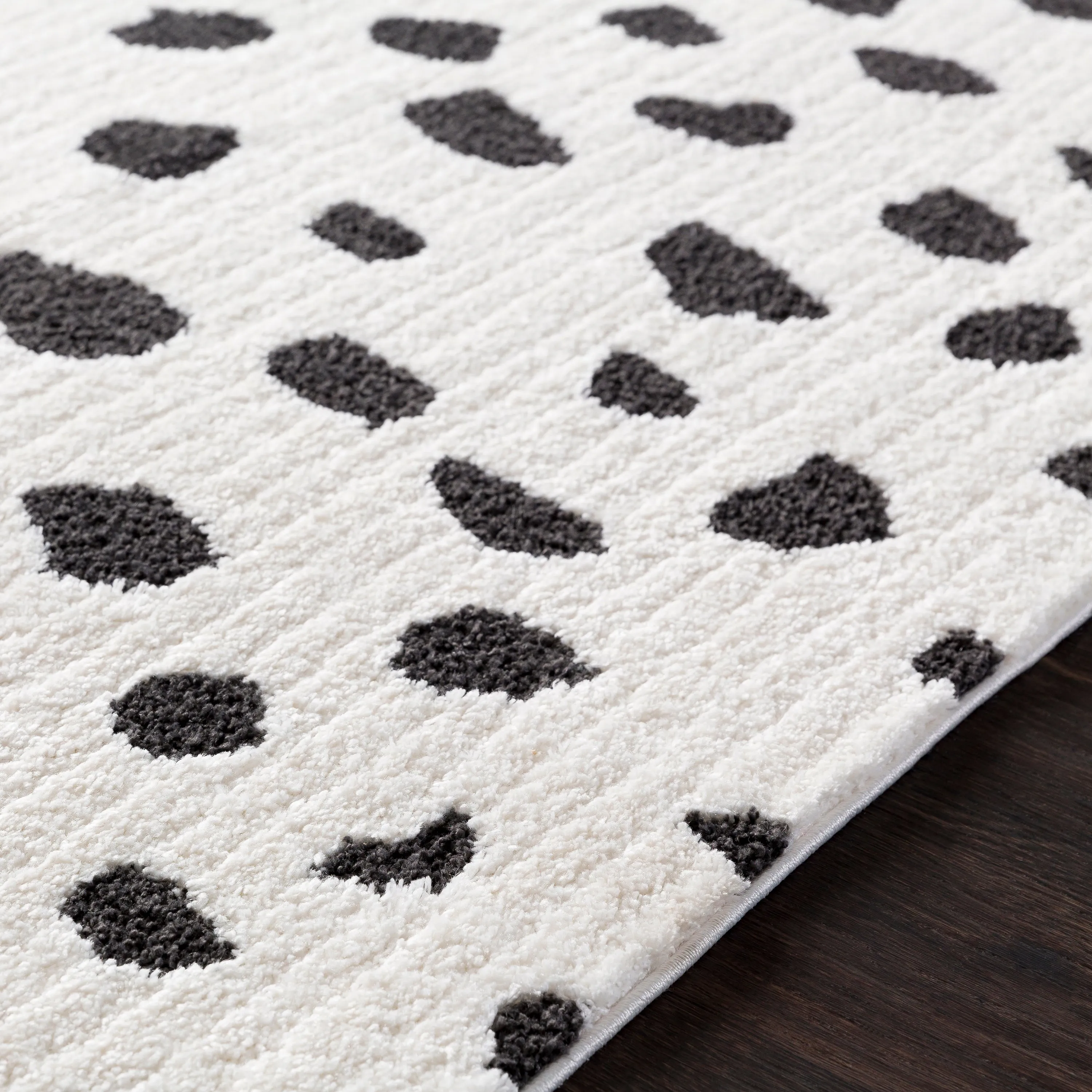 Moroccan Shag Rectangular Rug