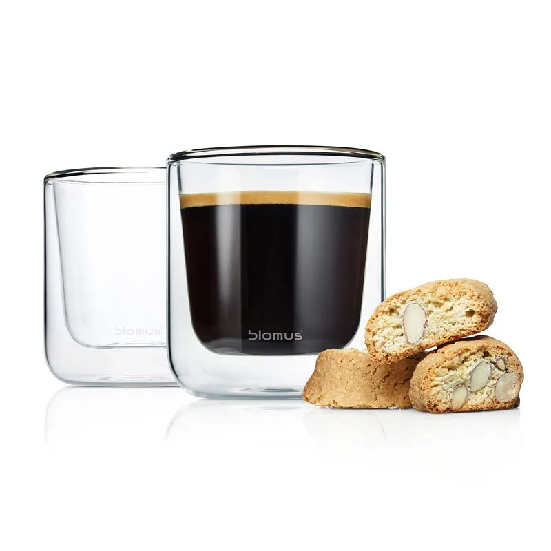 Nero Set Coffee / Tea Glasses (Set of 4)