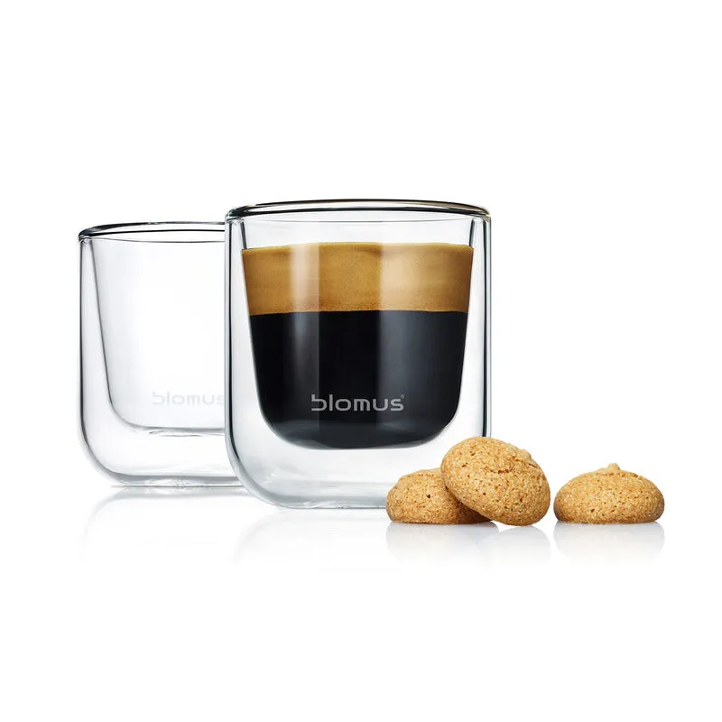 Nero Set Espresso / Tea Glasses (Set of 4)