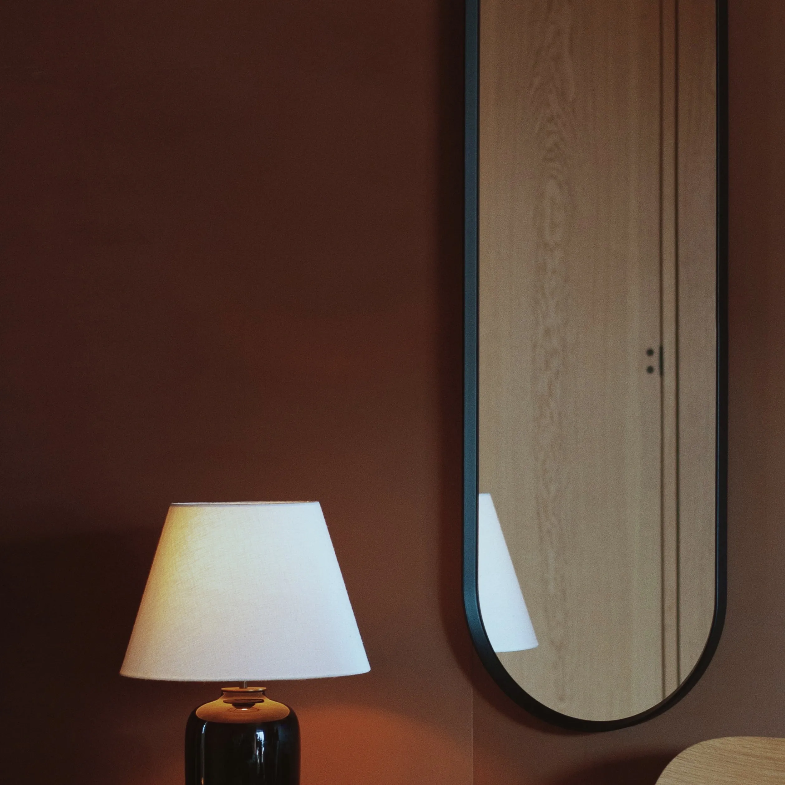 Norm Oval Mirror