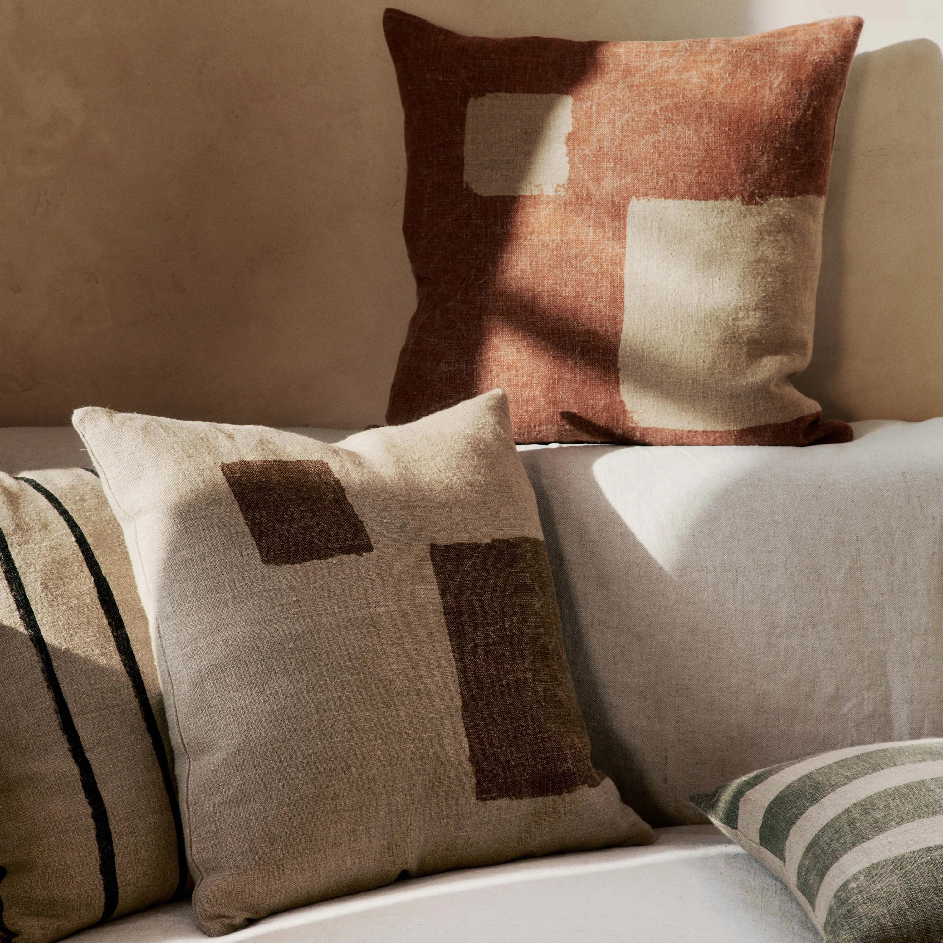 Oleo Throw Pillow