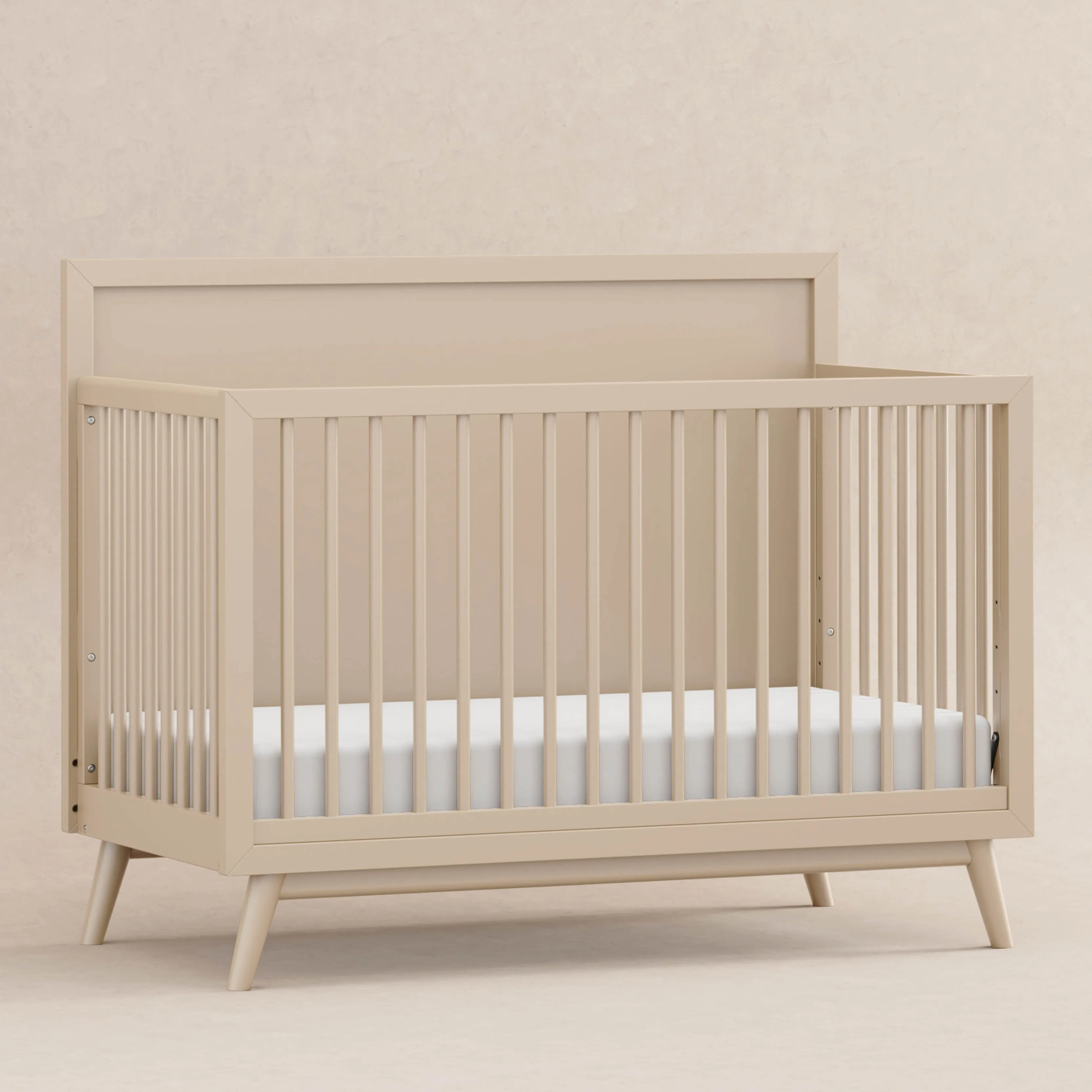 Palma 4-in-1 Convertible Crib with Toddler Bed Conversion Kit