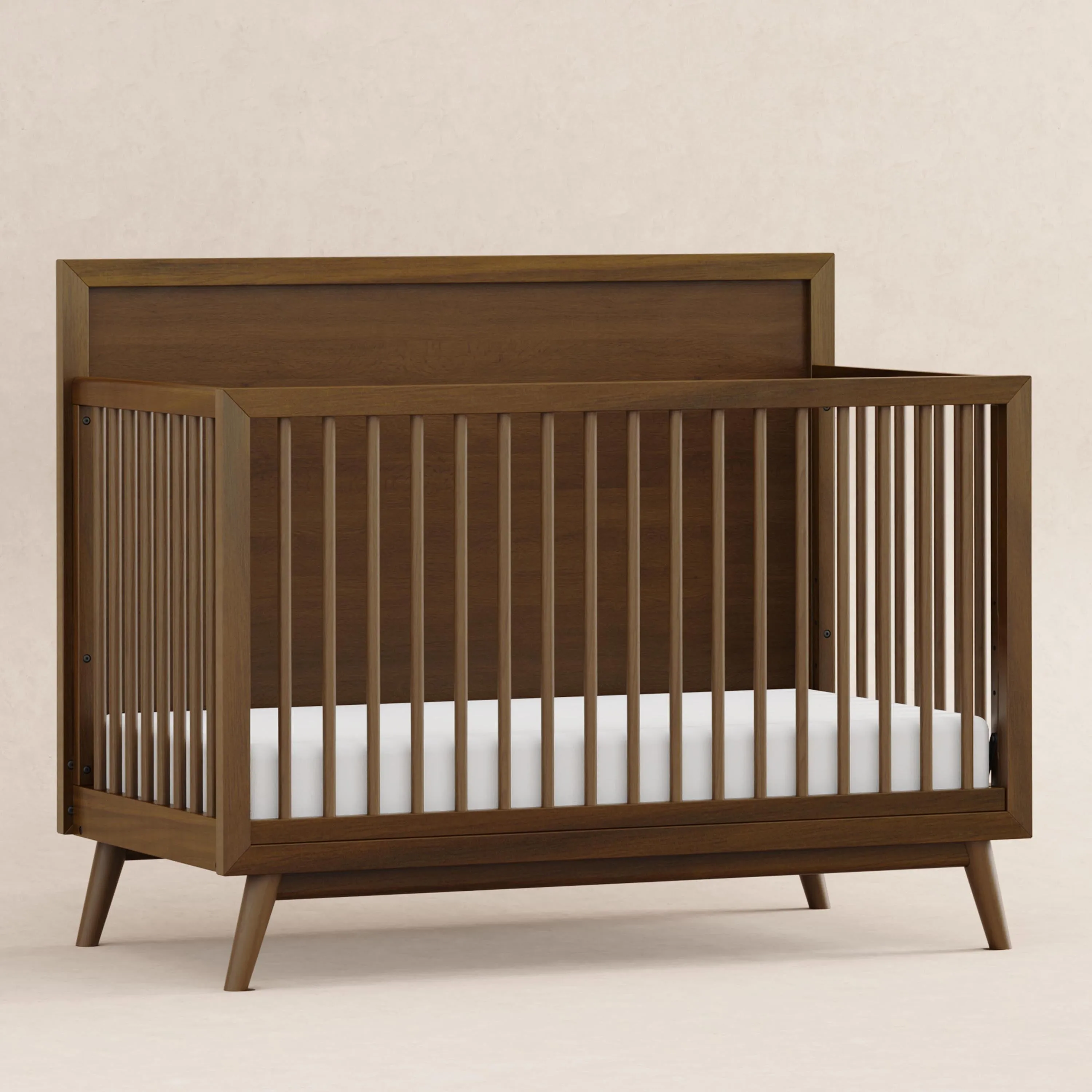 Palma 4-in-1 Convertible Crib with Toddler Bed Conversion Kit