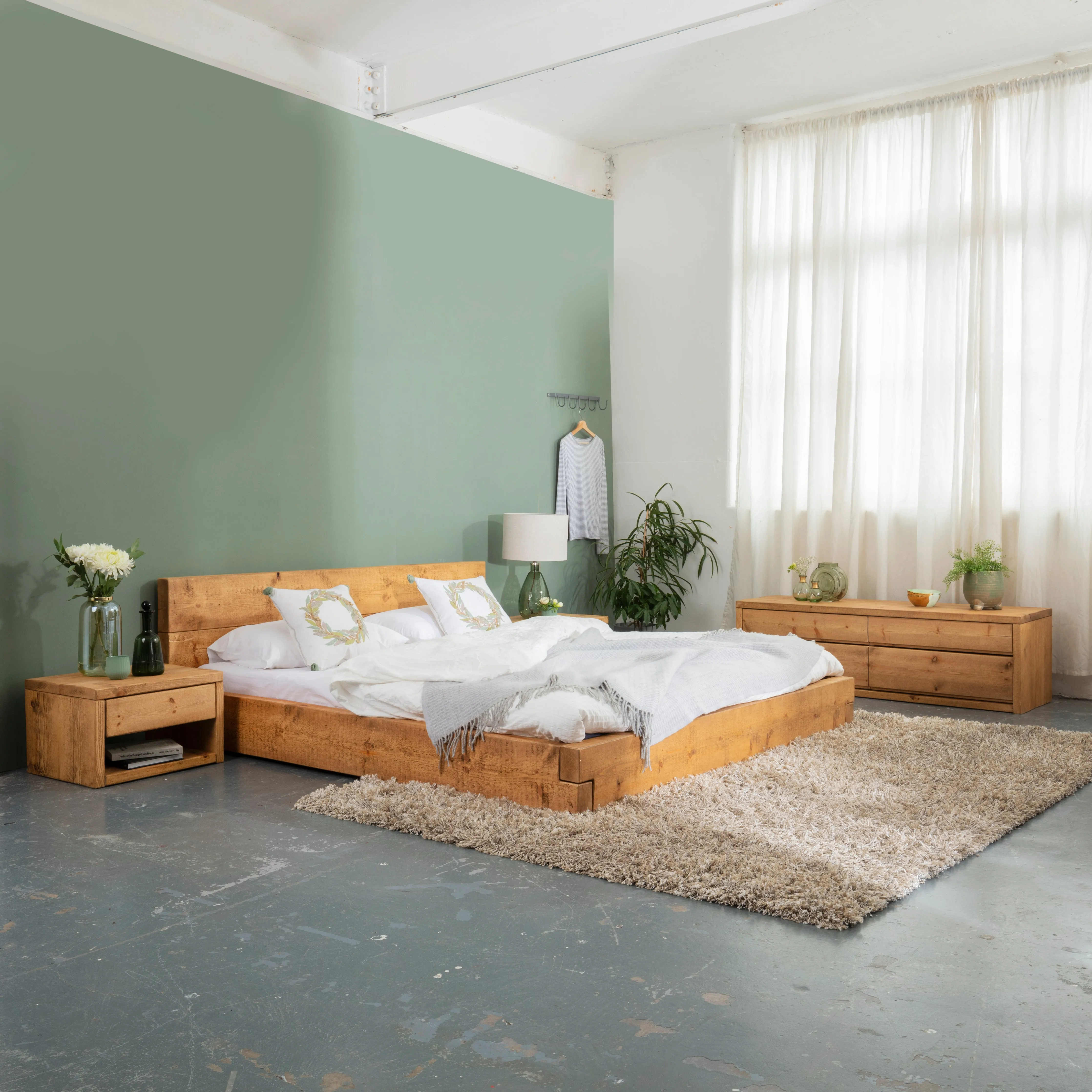 Pandon Bed Frame Funky Chunky