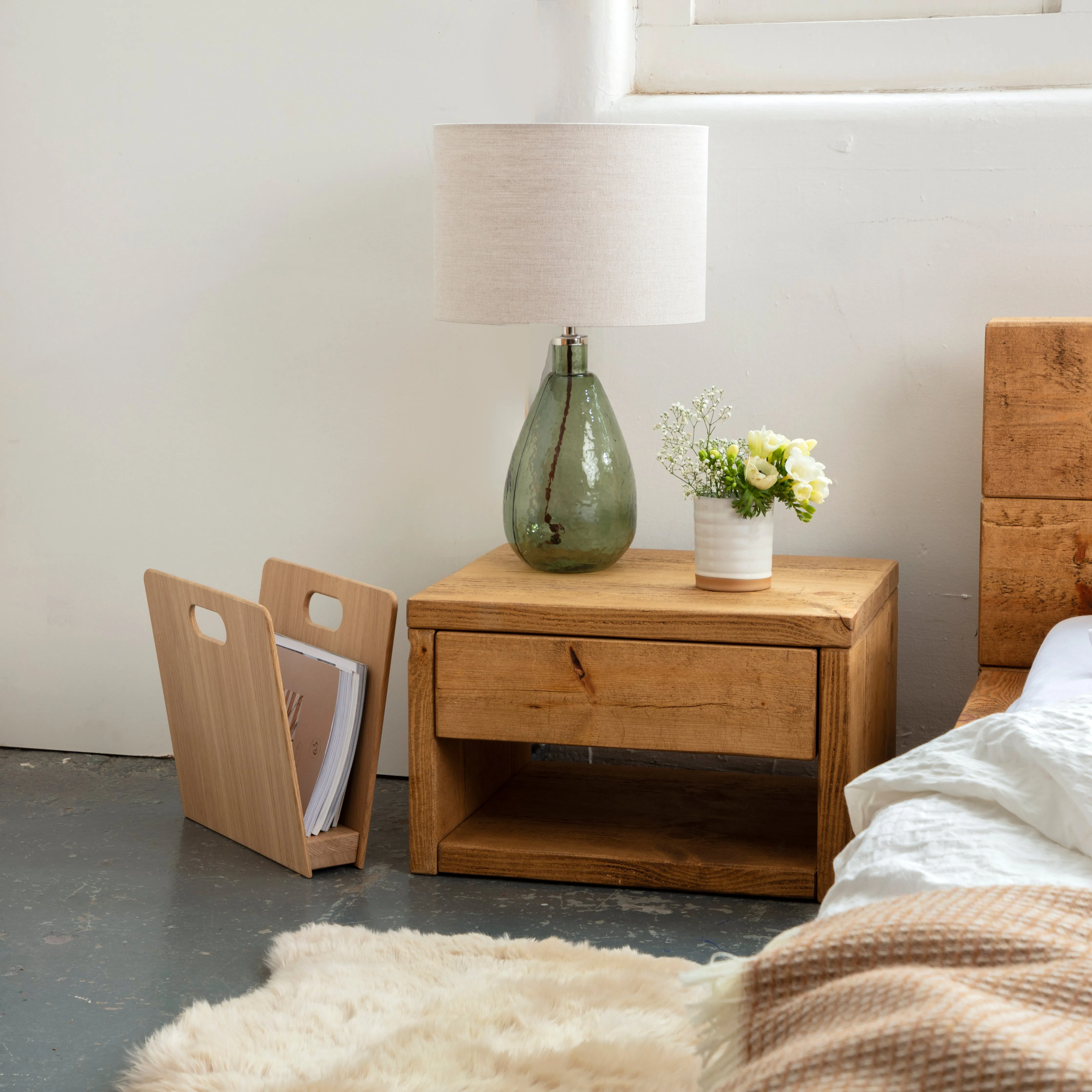 Pandon Bedside Table Funky Chunky