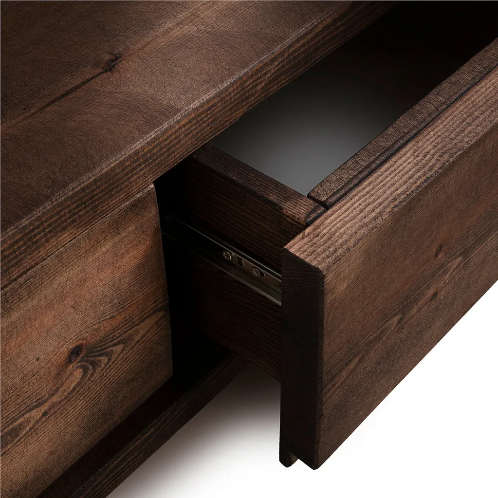 Pandon TV Stand 3 Drawers Funky Chunky