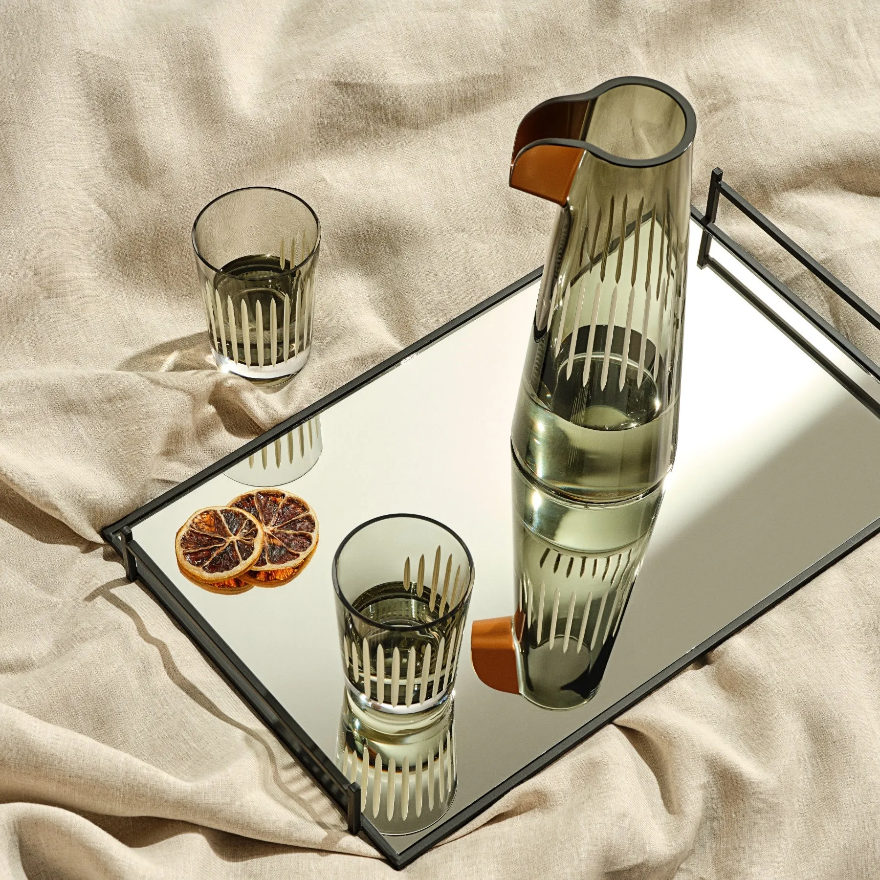 Parrot Carafe and Tumbler Gift Set