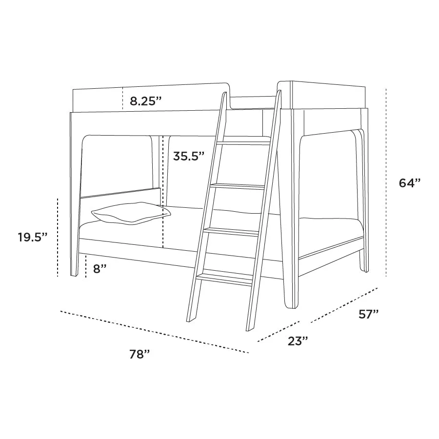 Perch Full Bunk Bed
