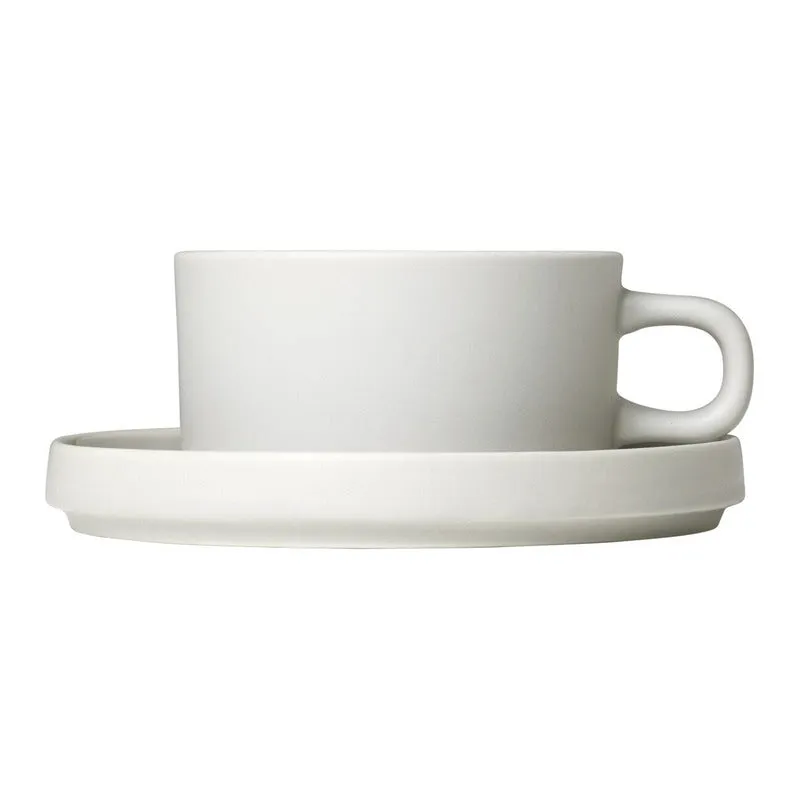 Pilar Tea Cup with Saucer (Set of 4)