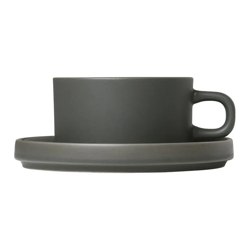 Pilar Tea Cup with Saucer (Set of 4)