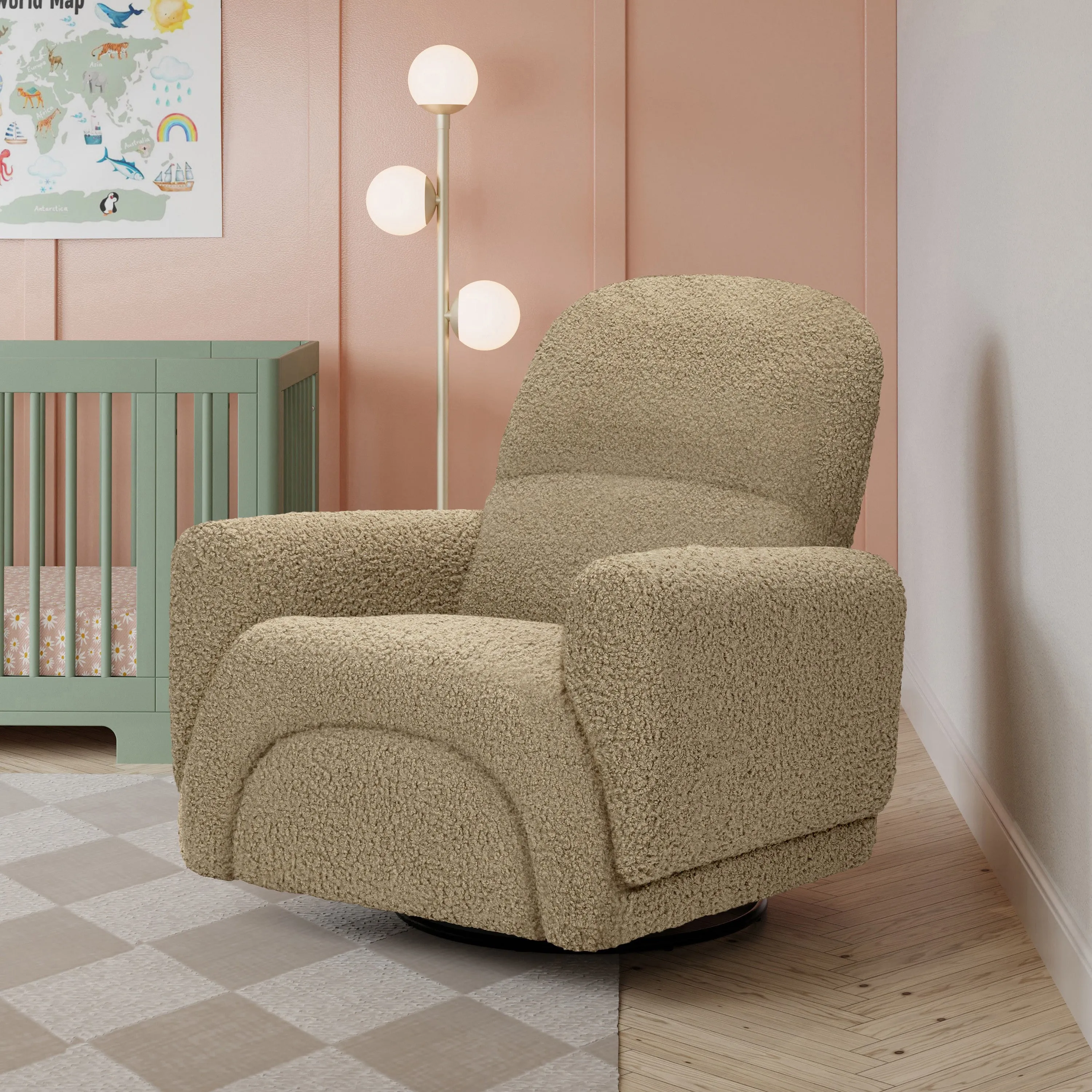 Rainbow Recliner and Swivel Glider