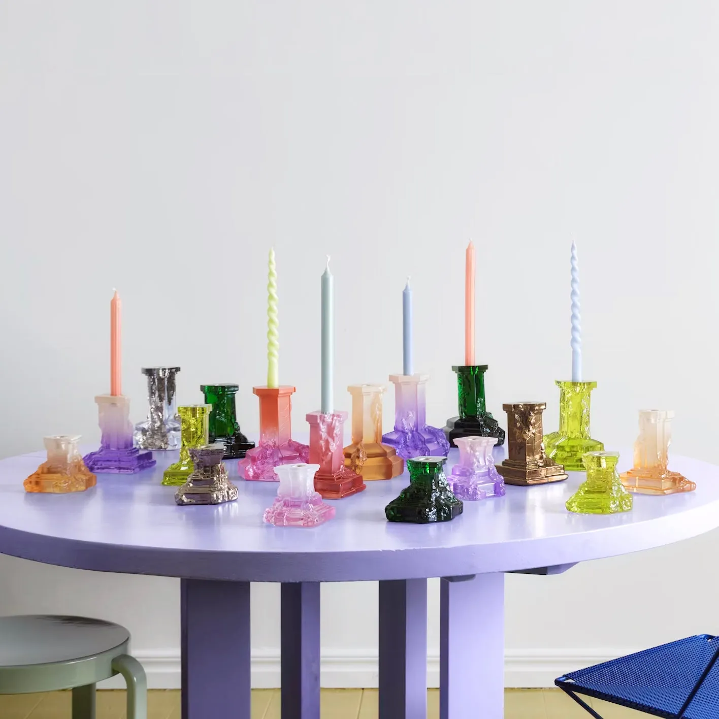 Rocky Baroque Candlestick