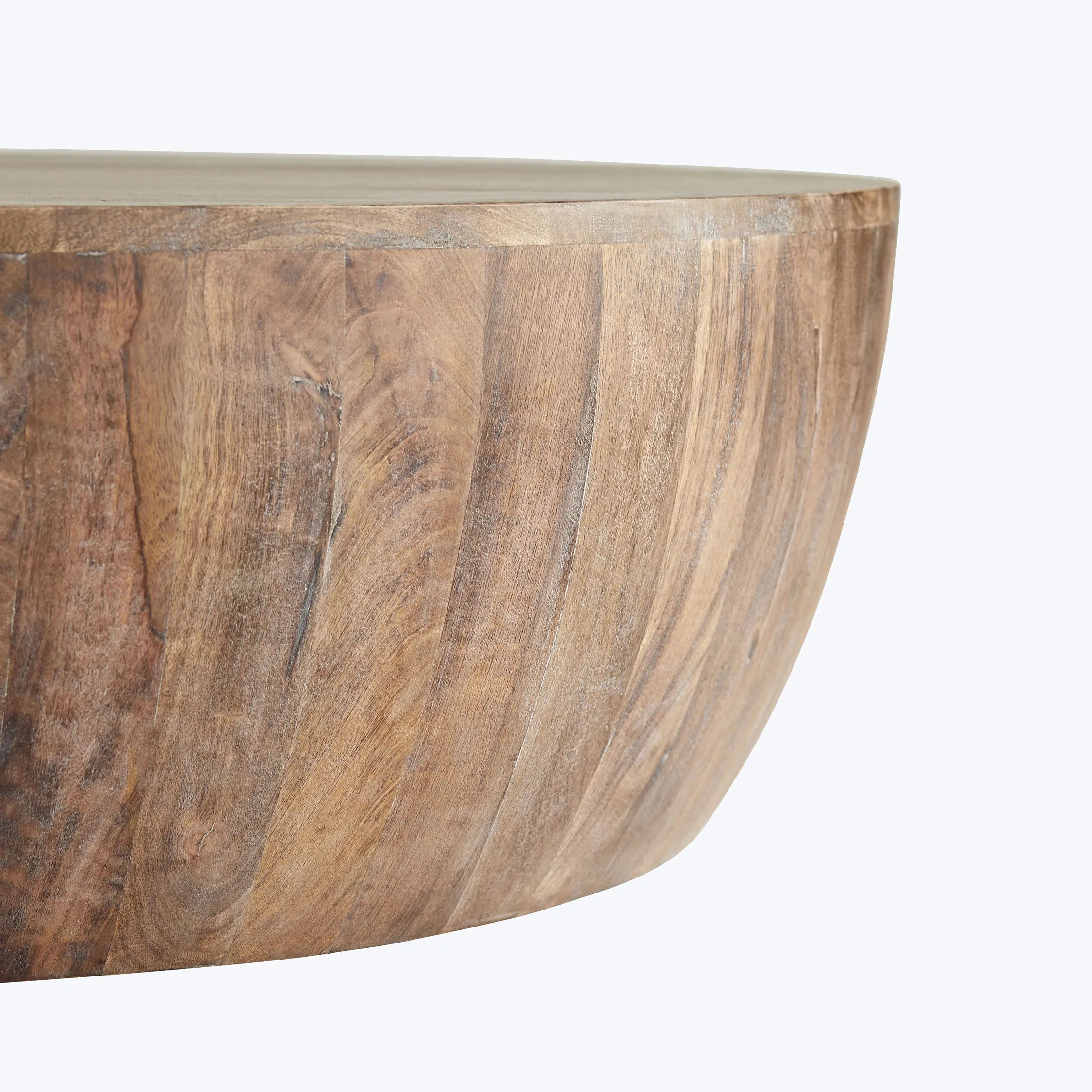 Round Wooden Coffee Table