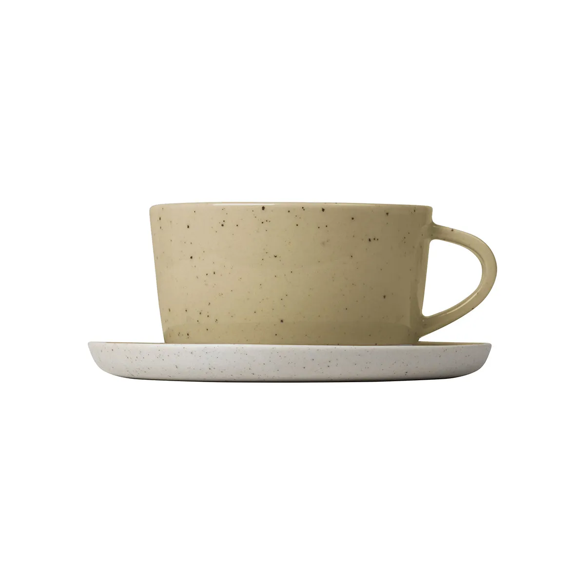 Sablo Tea Cups & Saucers (Set of 4)