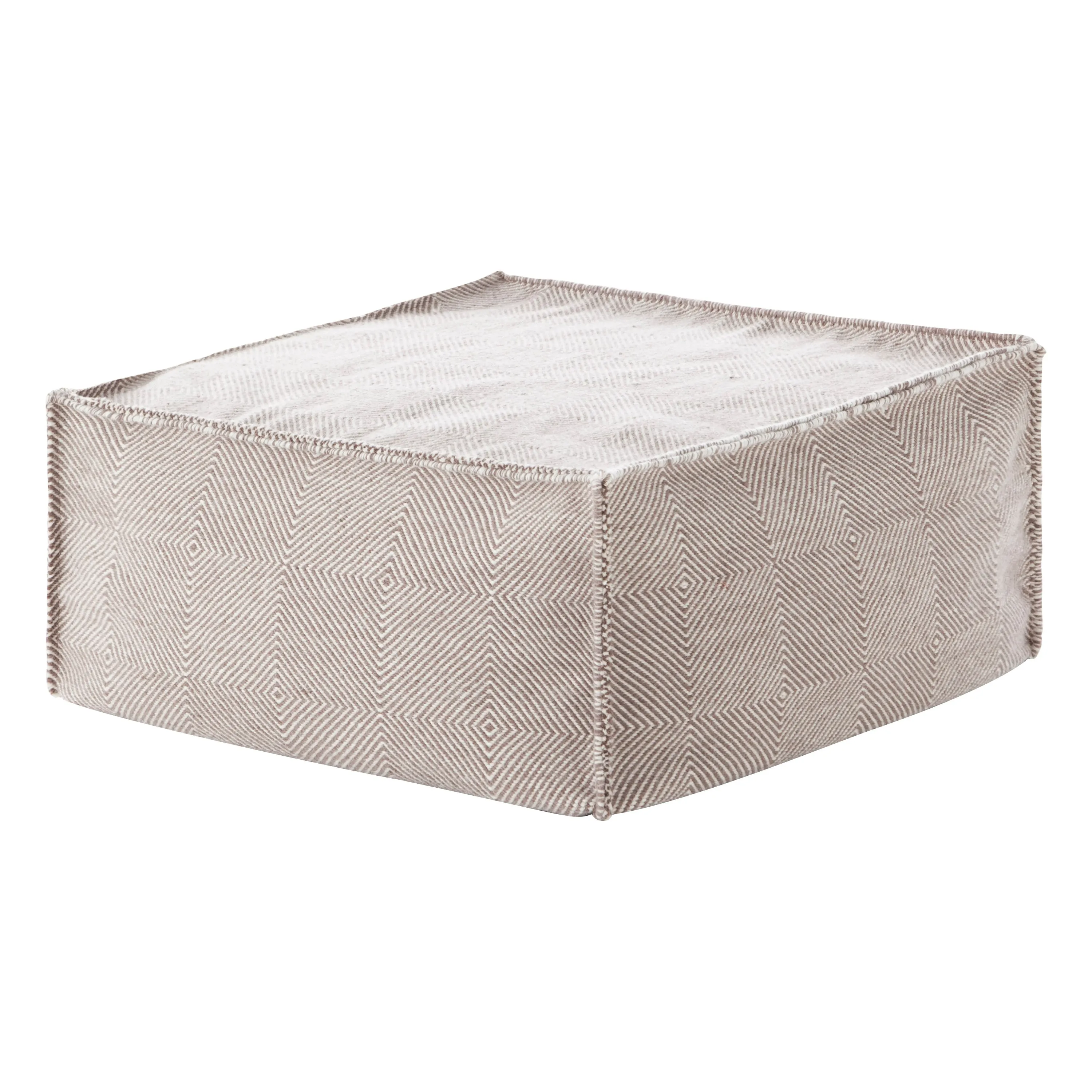 Sail Space Square Pouf