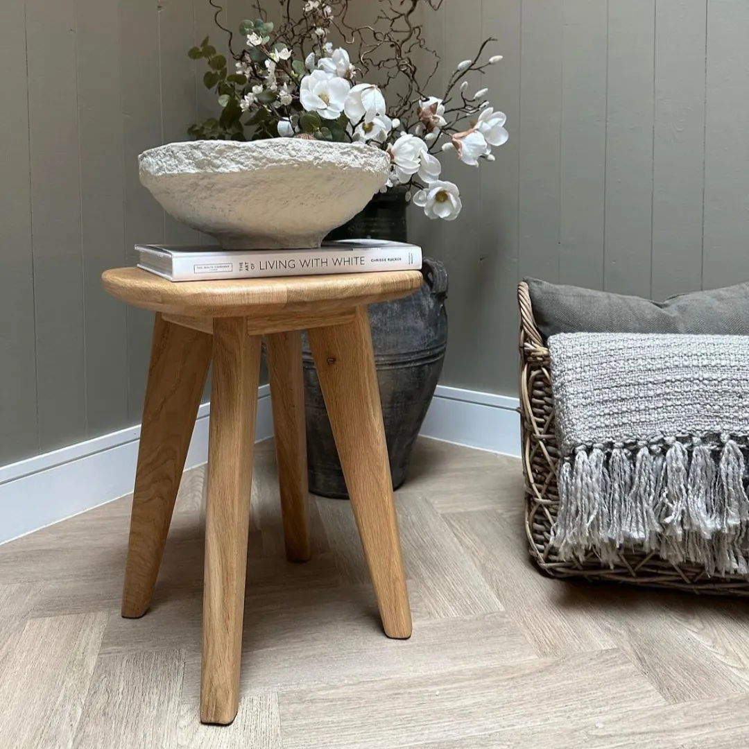 Salters Oak Side Table Funky Chunky