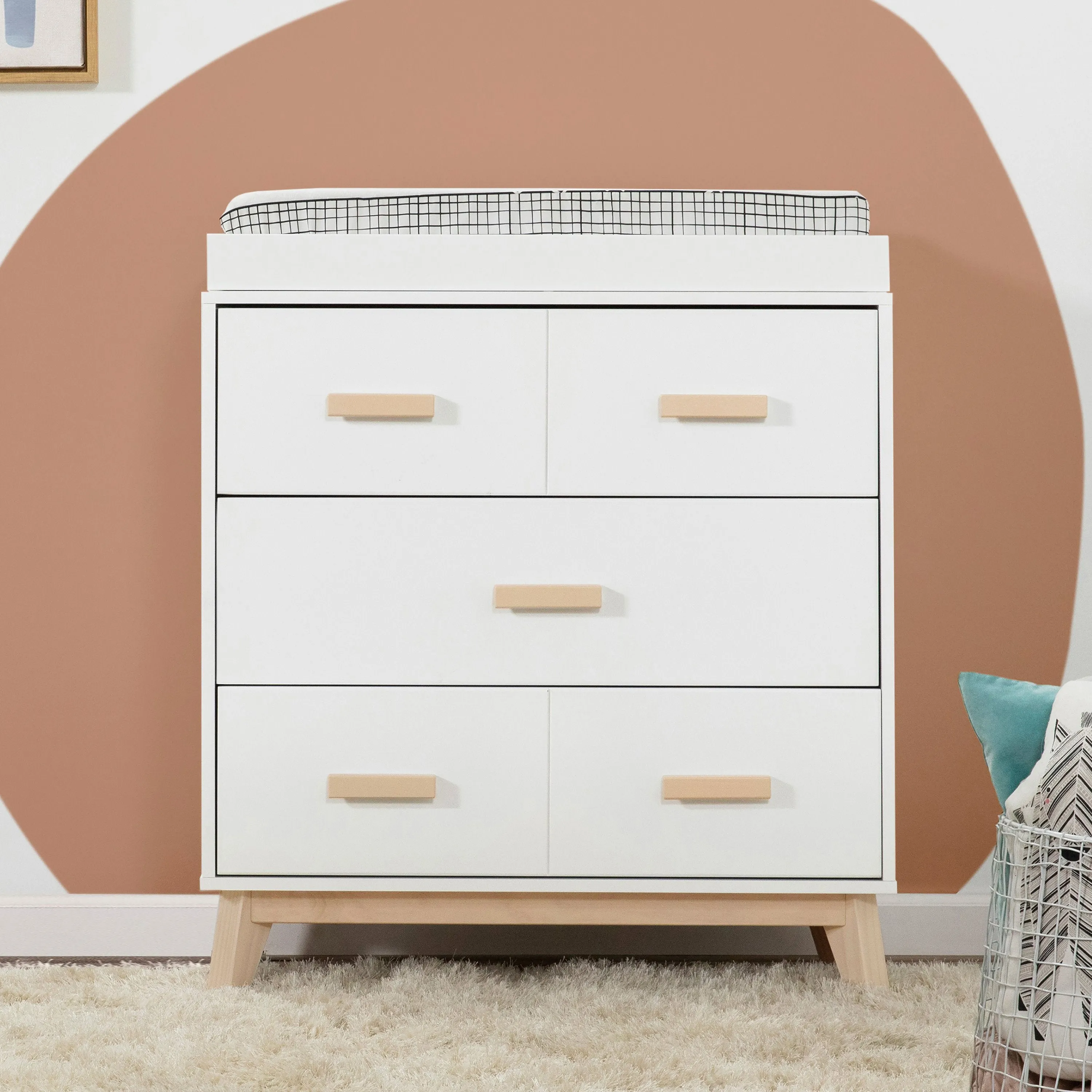 Scoot 3-Drawer Changer Dresser with Removable Changing Tray
